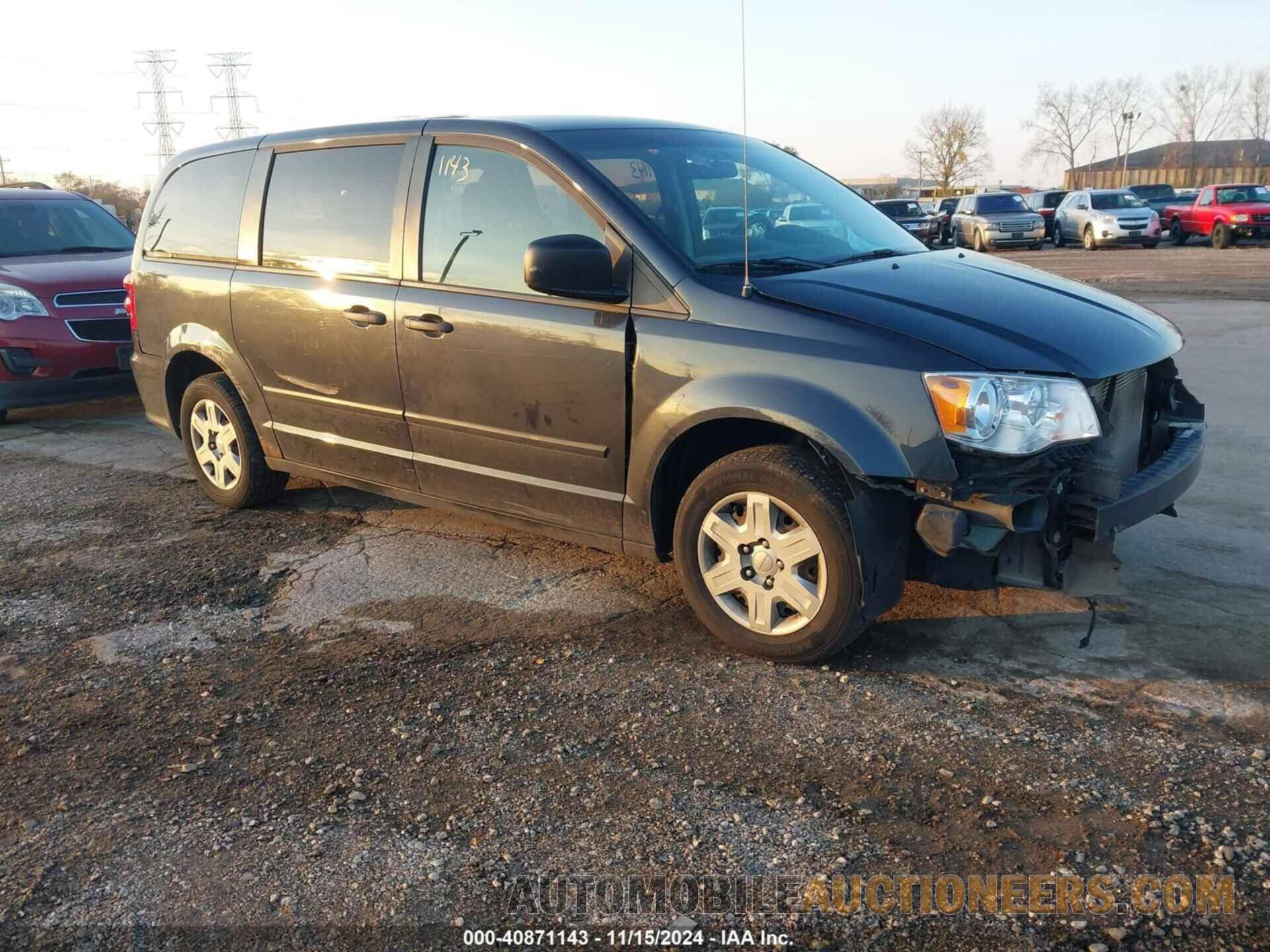 2C4RDGBG0DR615593 DODGE GRAND CARAVAN 2013