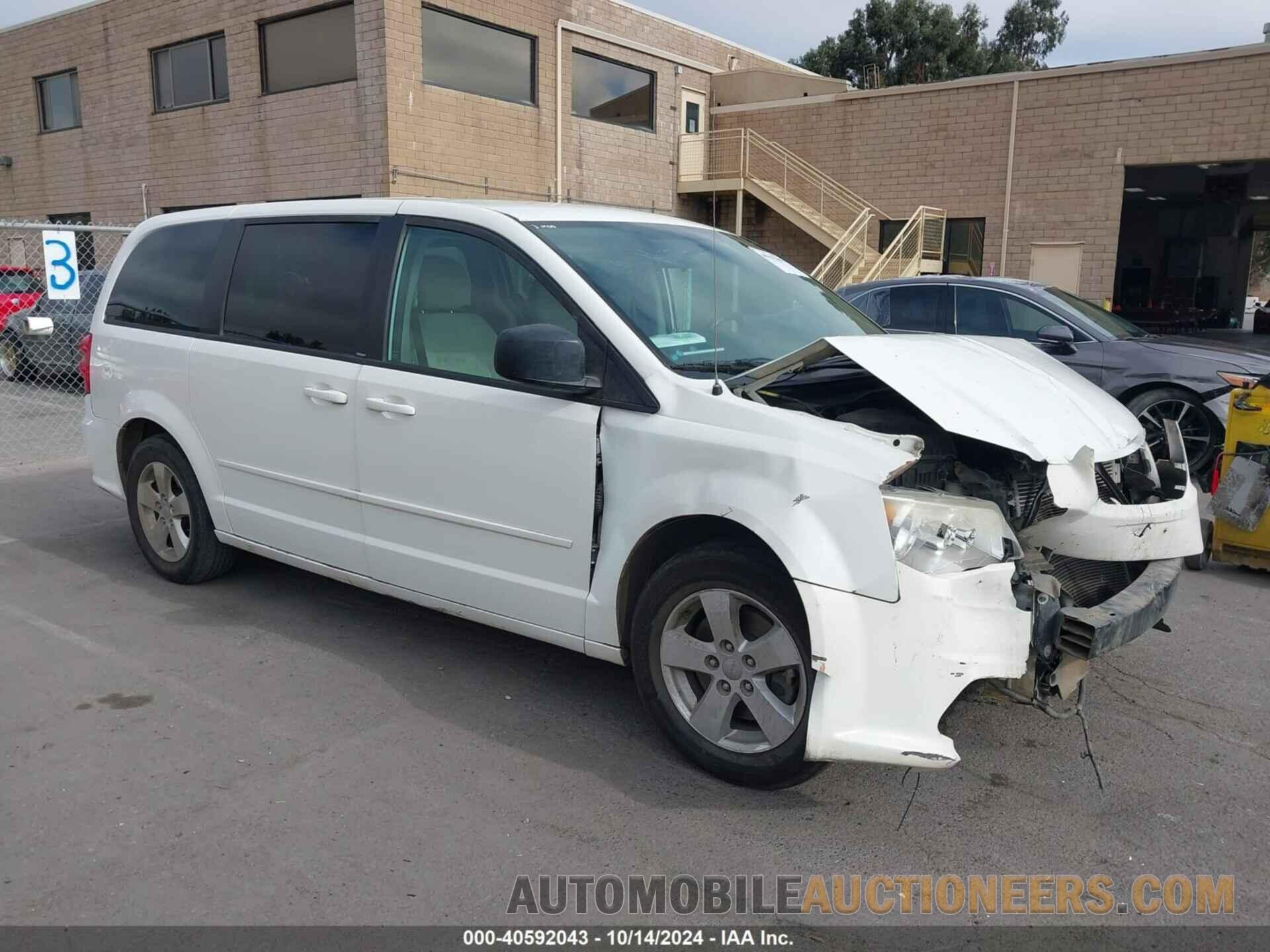 2C4RDGBG0DR651428 DODGE GRAND CARAVAN 2013