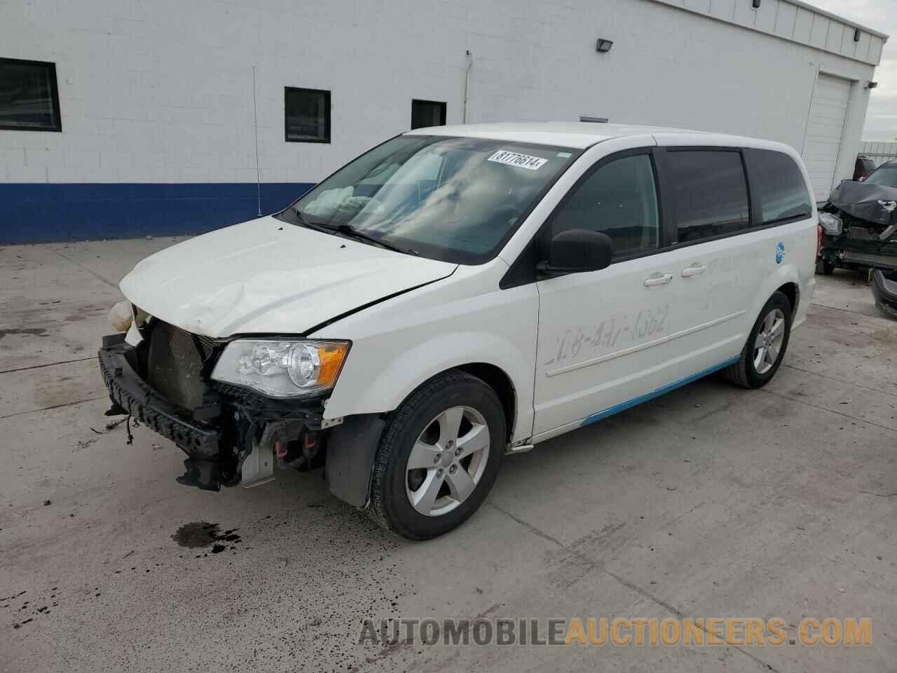 2C4RDGBG0DR787140 DODGE CARAVAN 2013