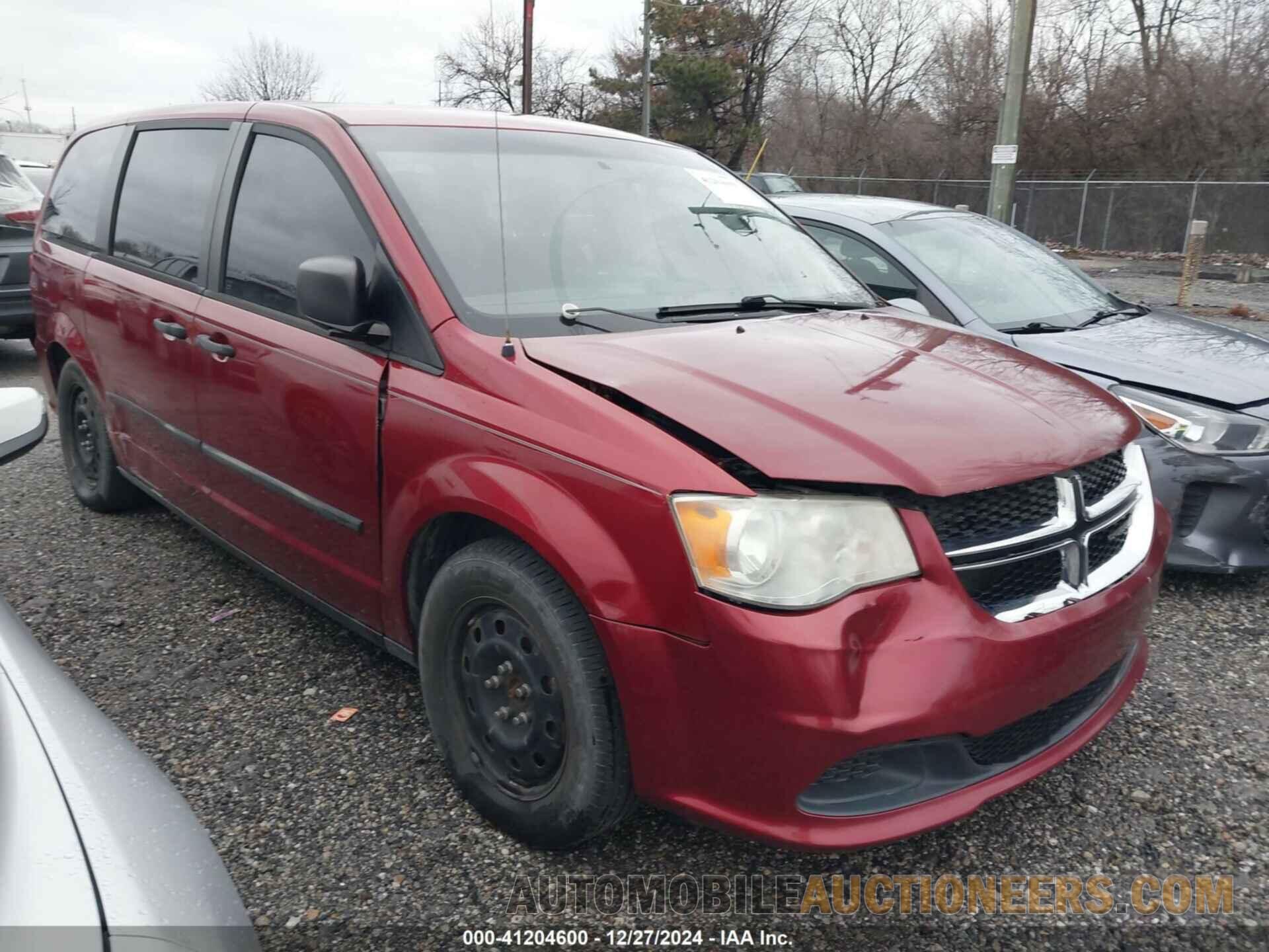 2C4RDGBG0ER186943 DODGE GRAND CARAVAN 2014