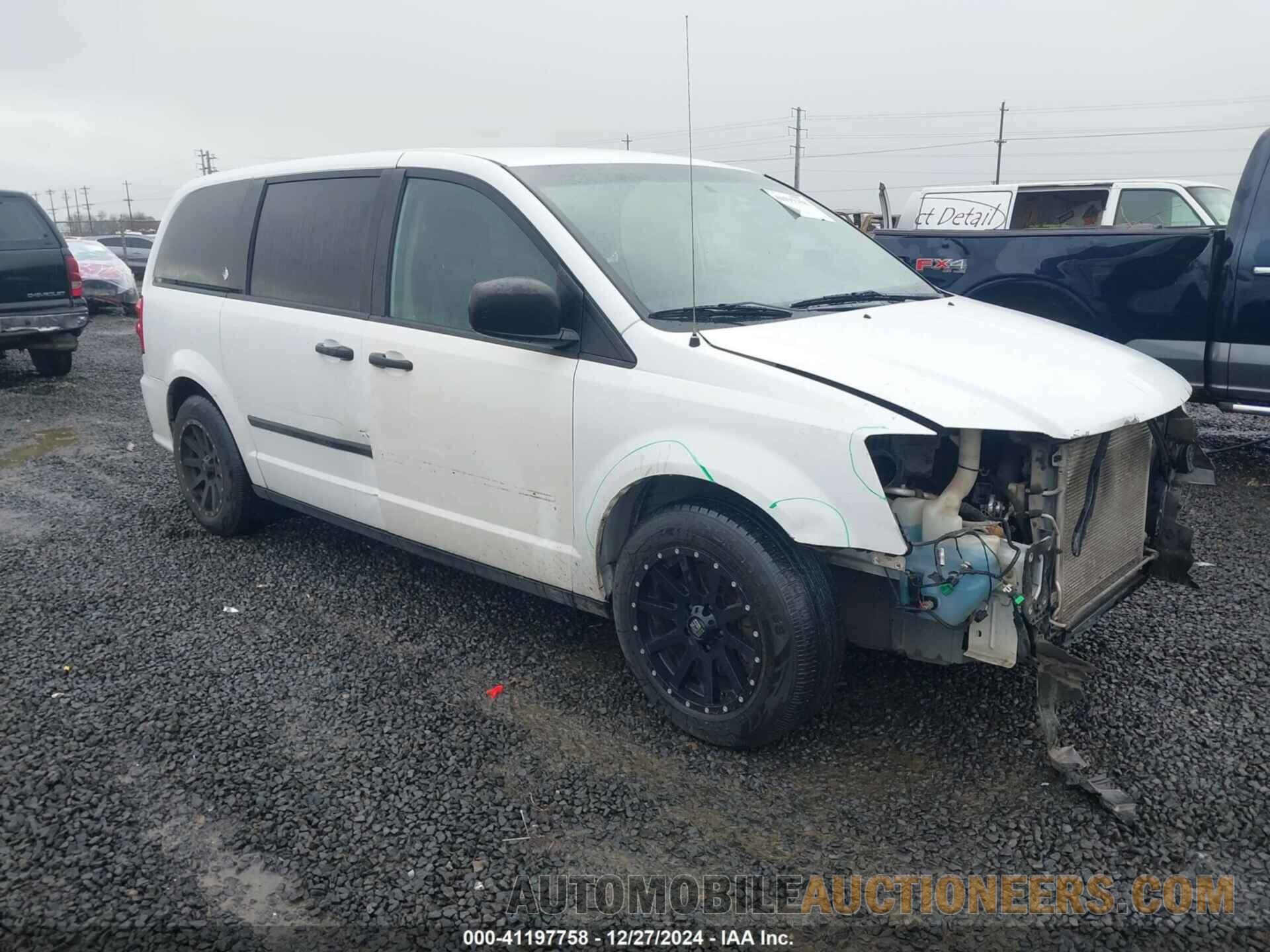 2C4RDGBG0ER298917 DODGE GRAND CARAVAN 2014