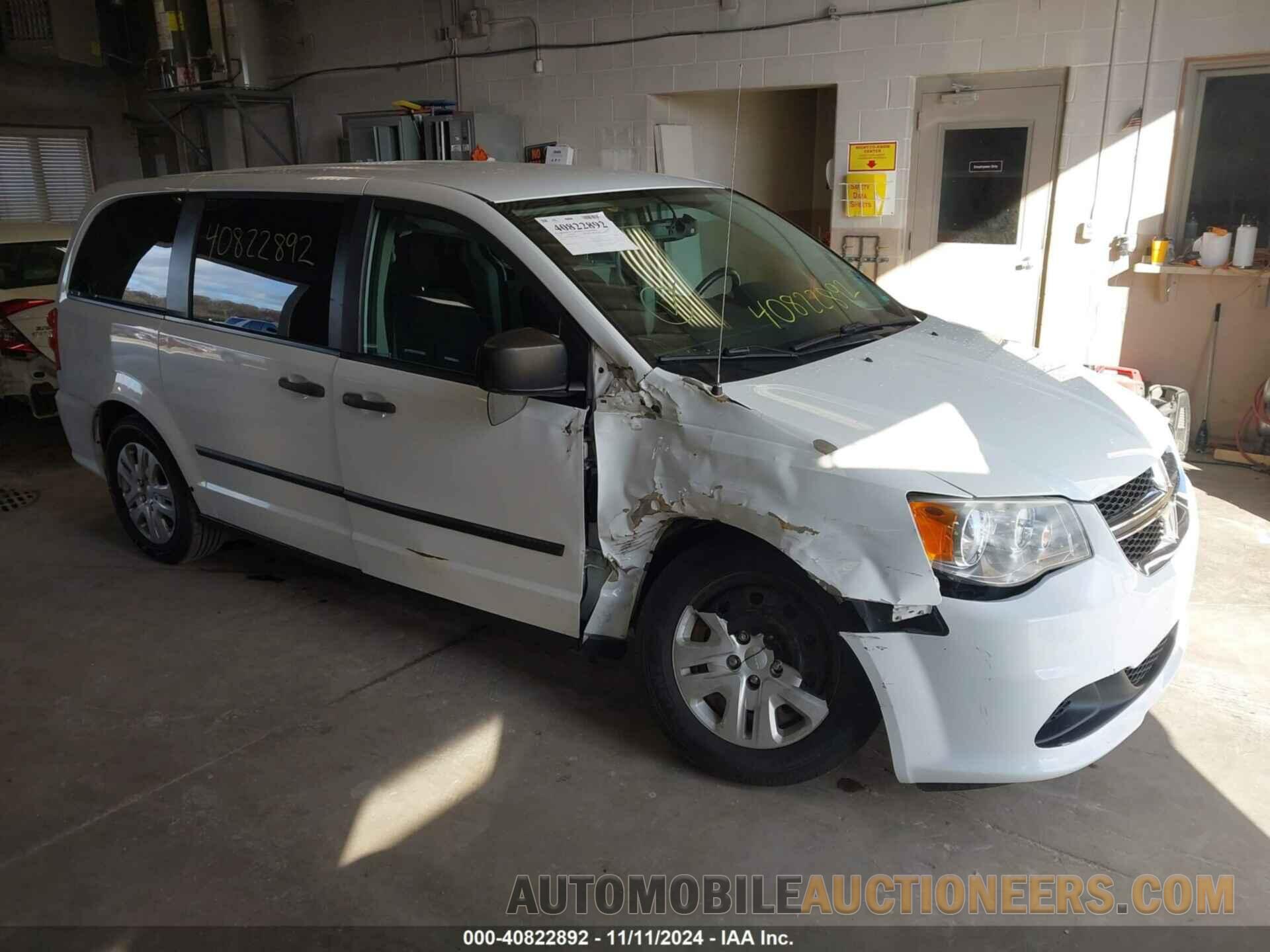 2C4RDGBG0ER366097 DODGE GRAND CARAVAN 2014