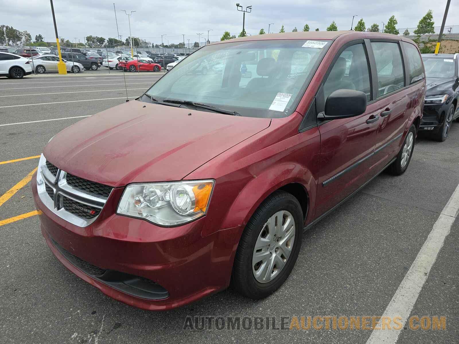 2C4RDGBG0GR103188 Dodge Grand Caravan 2016