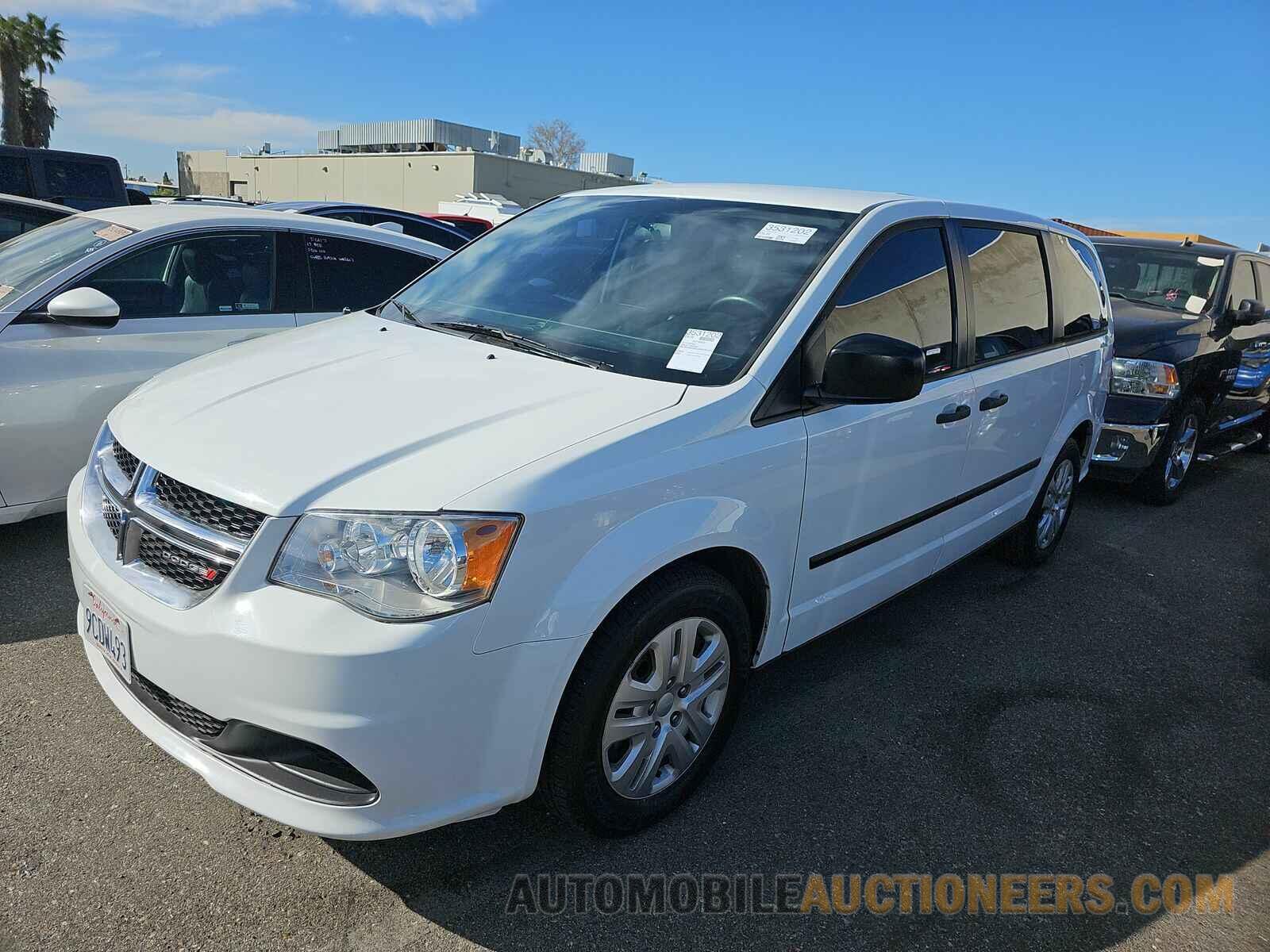 2C4RDGBG0GR124137 Dodge Grand Caravan 2016