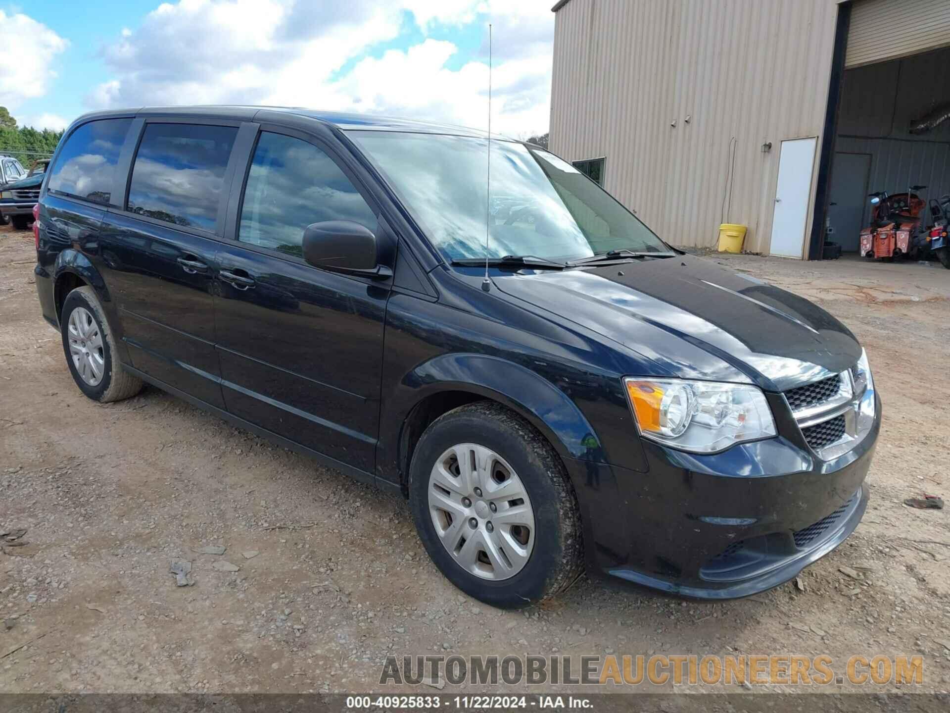 2C4RDGBG0GR202206 DODGE GRAND CARAVAN 2016