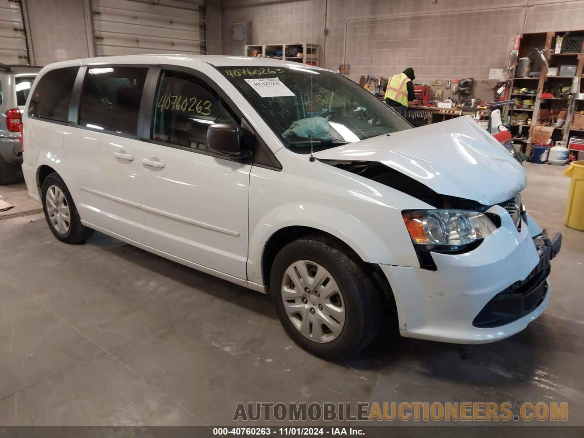 2C4RDGBG0GR244472 DODGE GRAND CARAVAN 2016