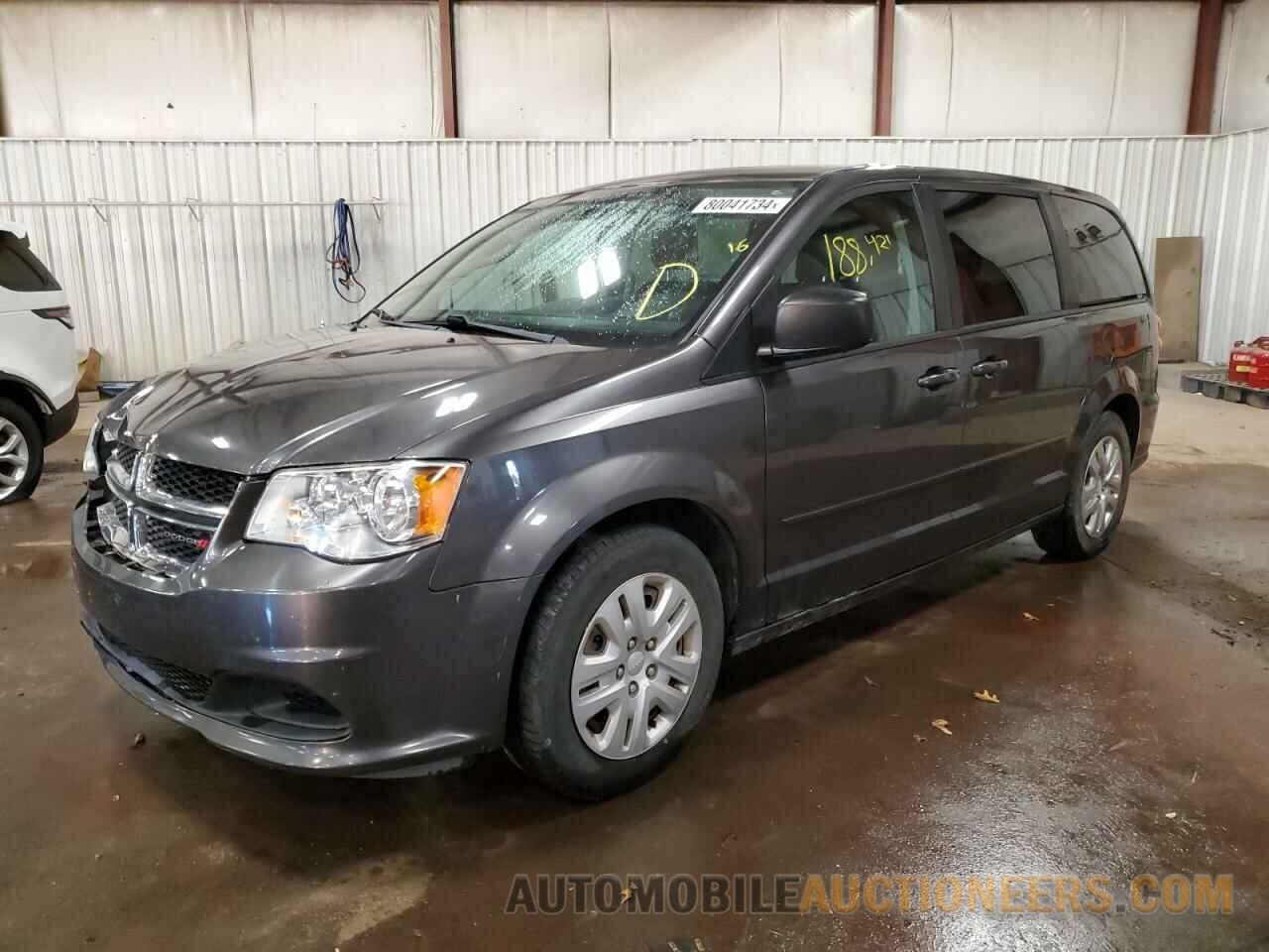 2C4RDGBG0GR354132 DODGE CARAVAN 2016