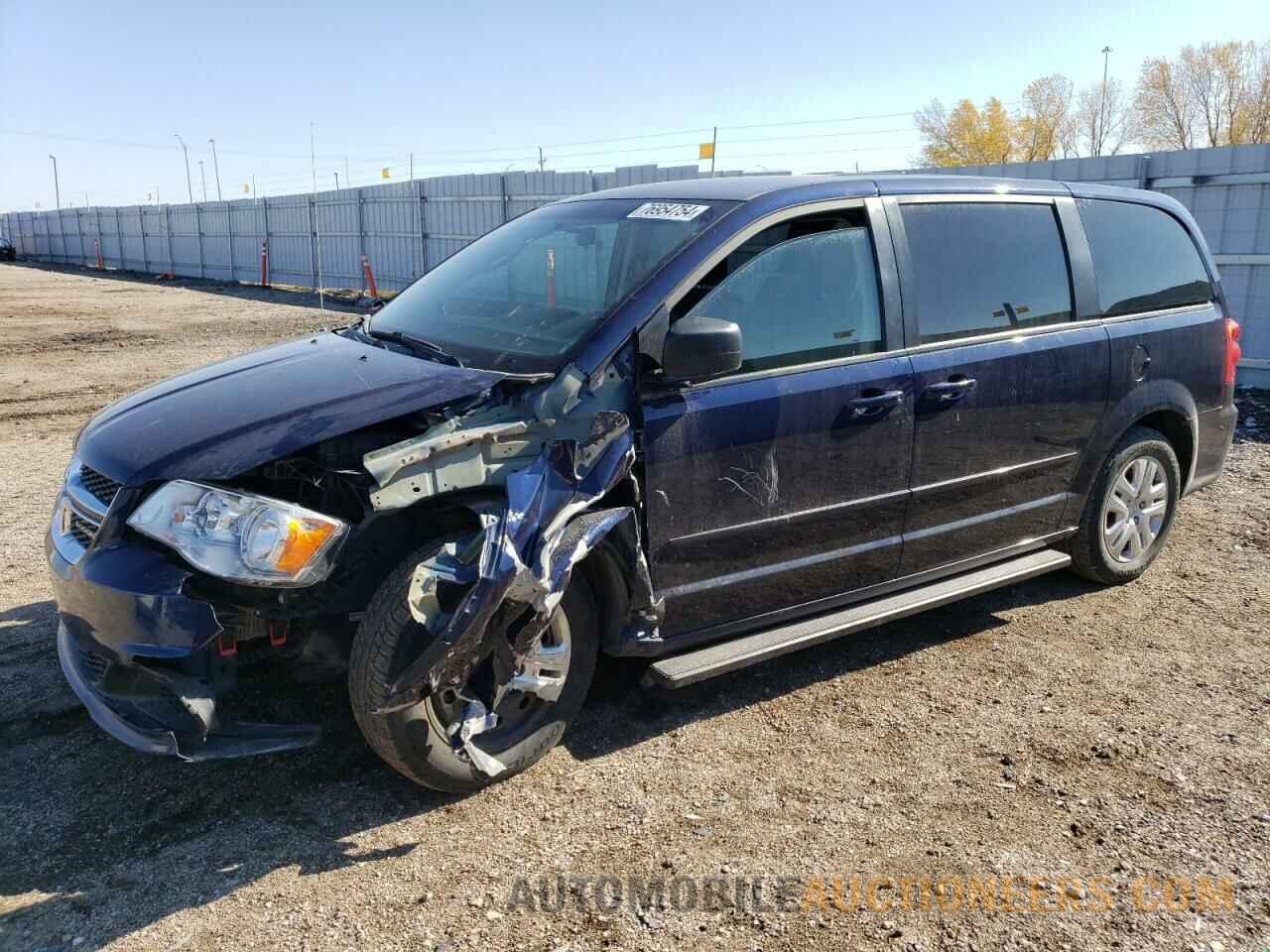 2C4RDGBG0HR637616 DODGE CARAVAN 2017