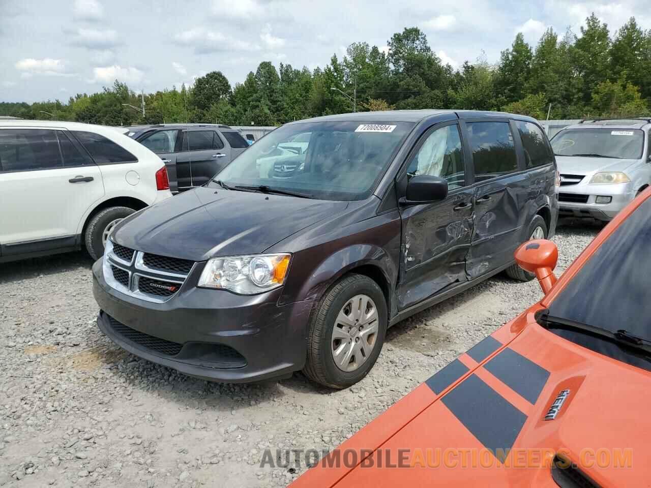 2C4RDGBG0HR762261 DODGE CARAVAN 2017