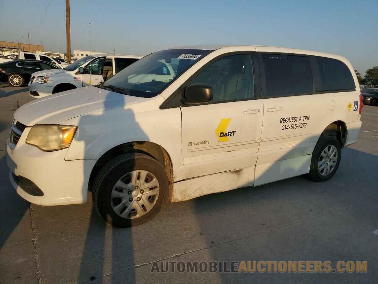 2C4RDGBG0HR776502 DODGE CARAVAN 2017