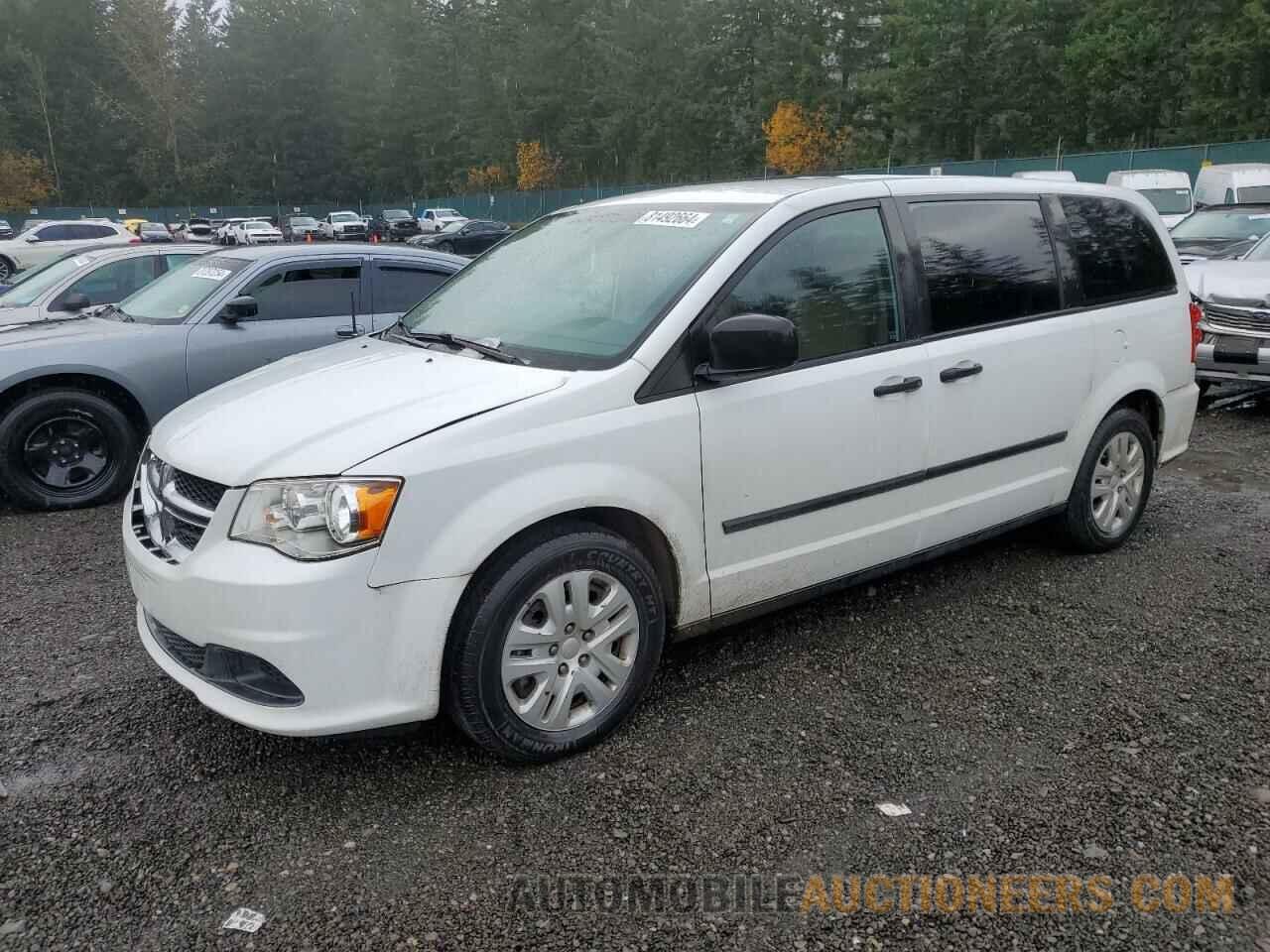 2C4RDGBG1ER187695 DODGE CARAVAN 2014