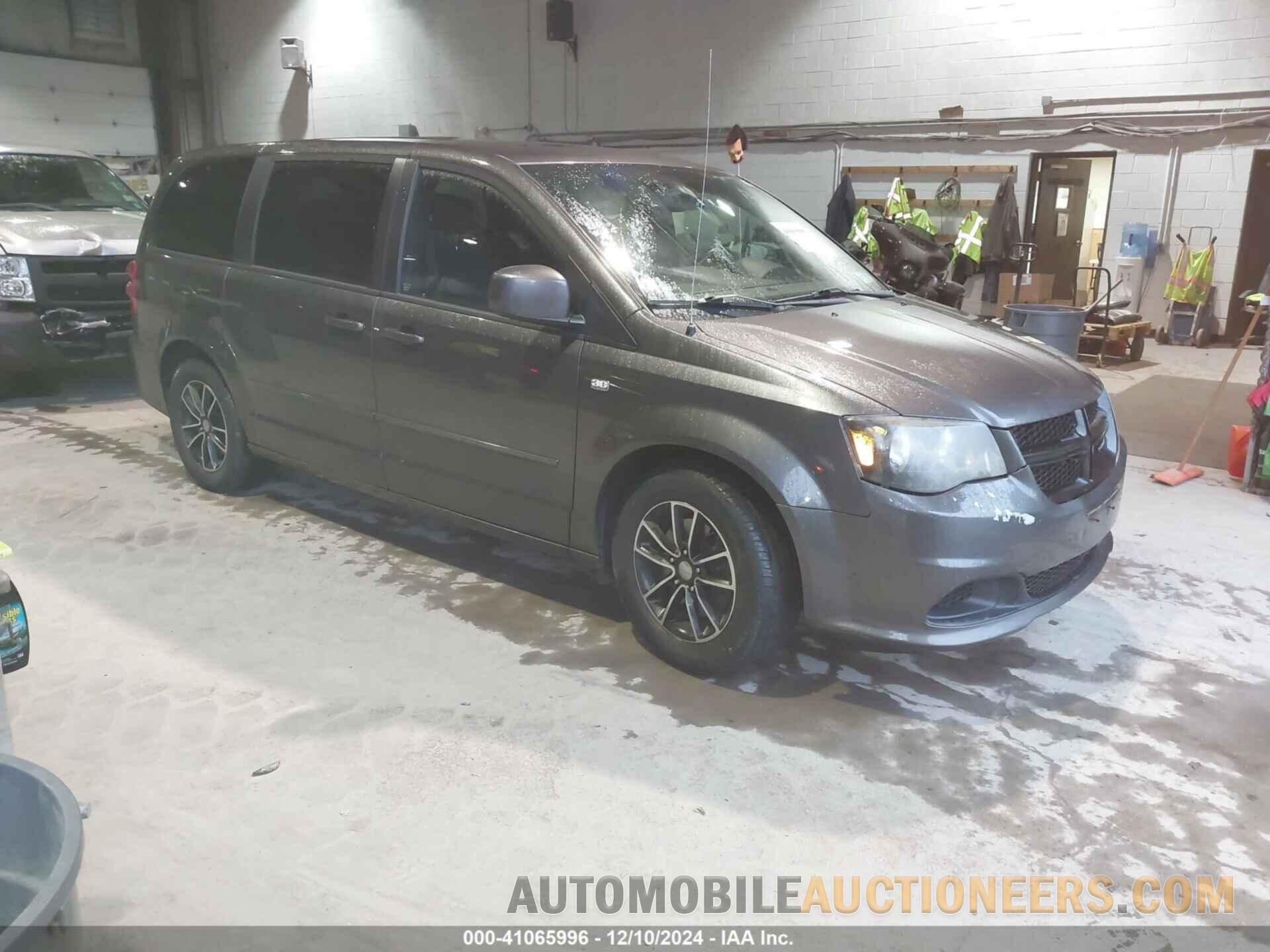 2C4RDGBG1ER376833 DODGE GRAND CARAVAN 2014