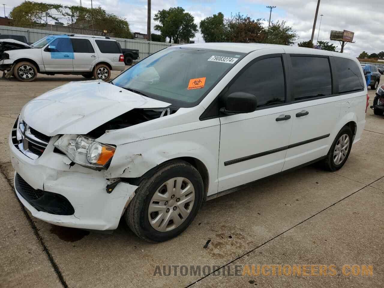 2C4RDGBG1GR116659 DODGE CARAVAN 2016