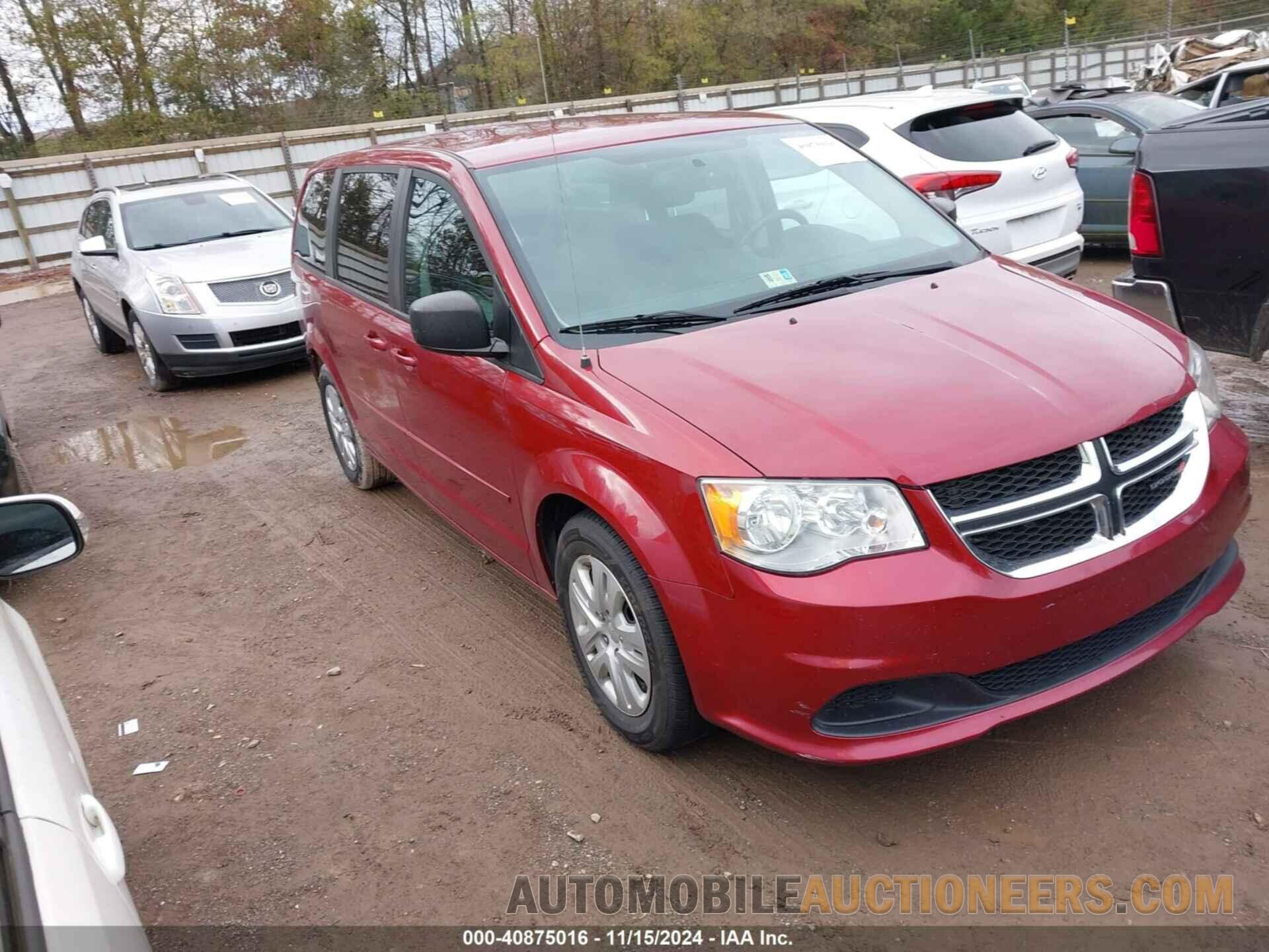 2C4RDGBG1GR146700 DODGE GRAND CARAVAN 2016