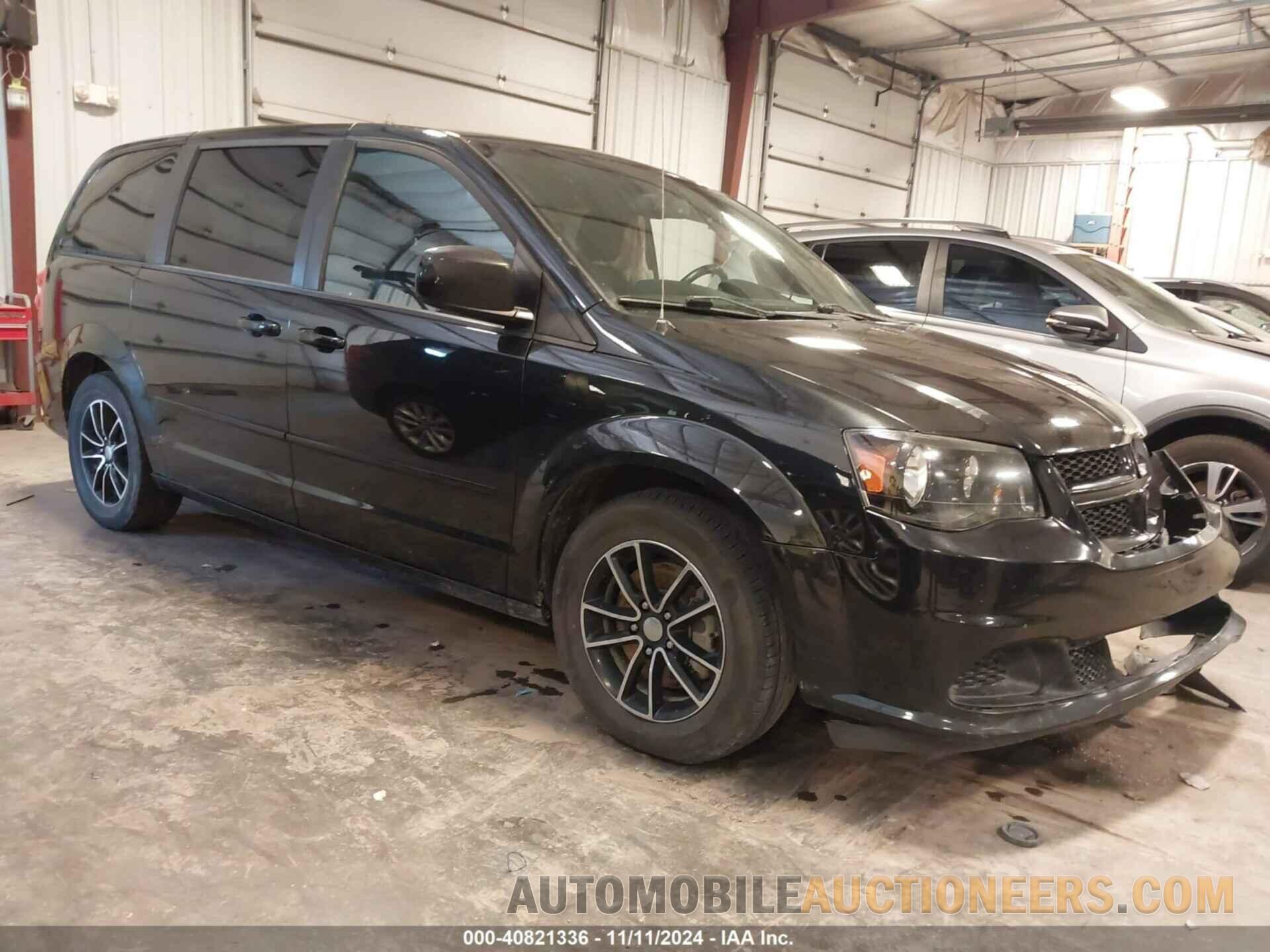 2C4RDGBG1GR226076 DODGE GRAND CARAVAN 2016