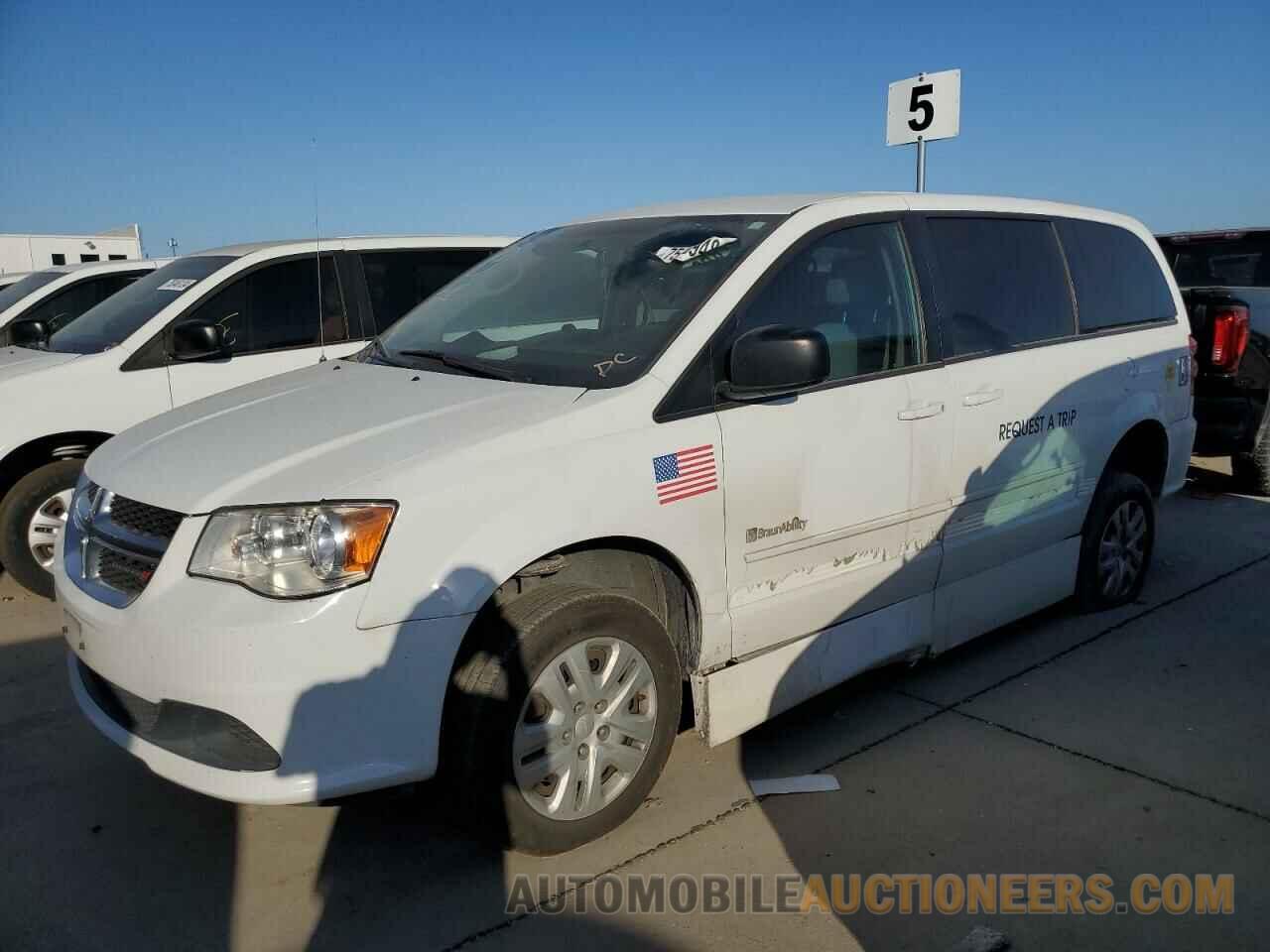 2C4RDGBG1HR768036 DODGE CARAVAN 2017