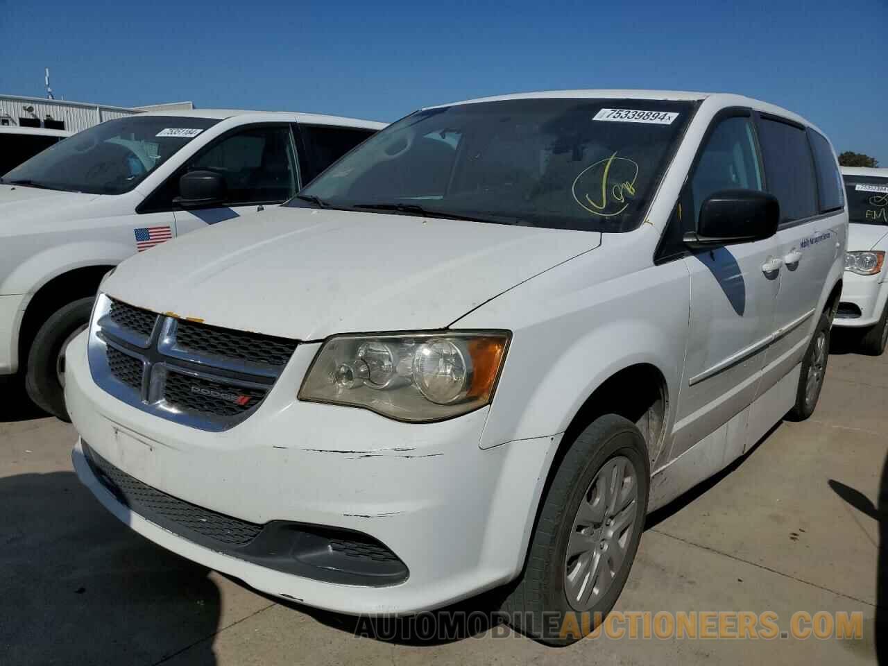 2C4RDGBG1HR776489 DODGE CARAVAN 2017