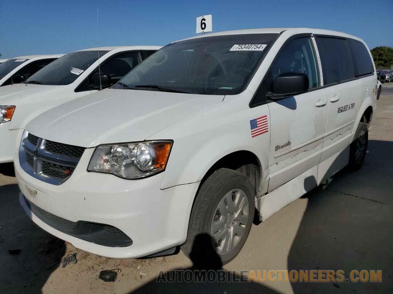 2C4RDGBG1HR776511 DODGE CARAVAN 2017