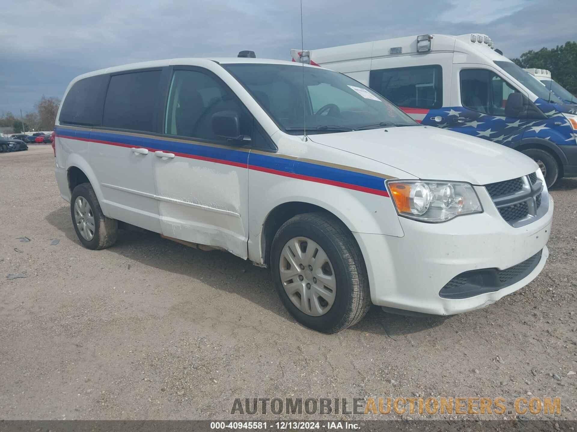 2C4RDGBG1HR853412 DODGE GRAND CARAVAN 2017