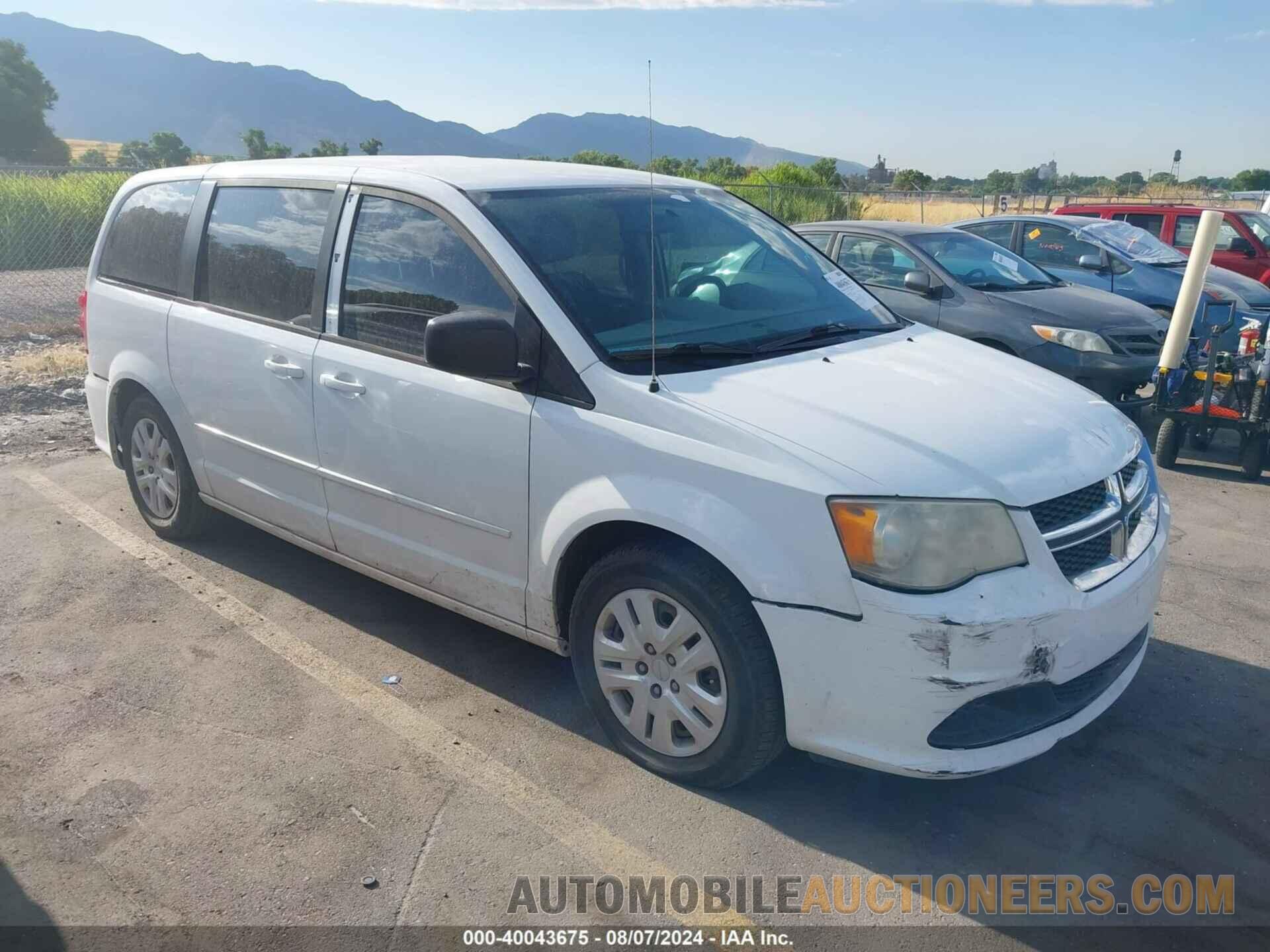 2C4RDGBG2ER361452 DODGE GRAND CARAVAN 2014