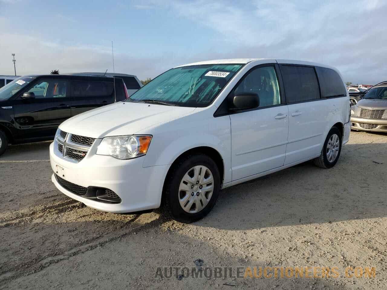 2C4RDGBG2GR146124 DODGE CARAVAN 2016