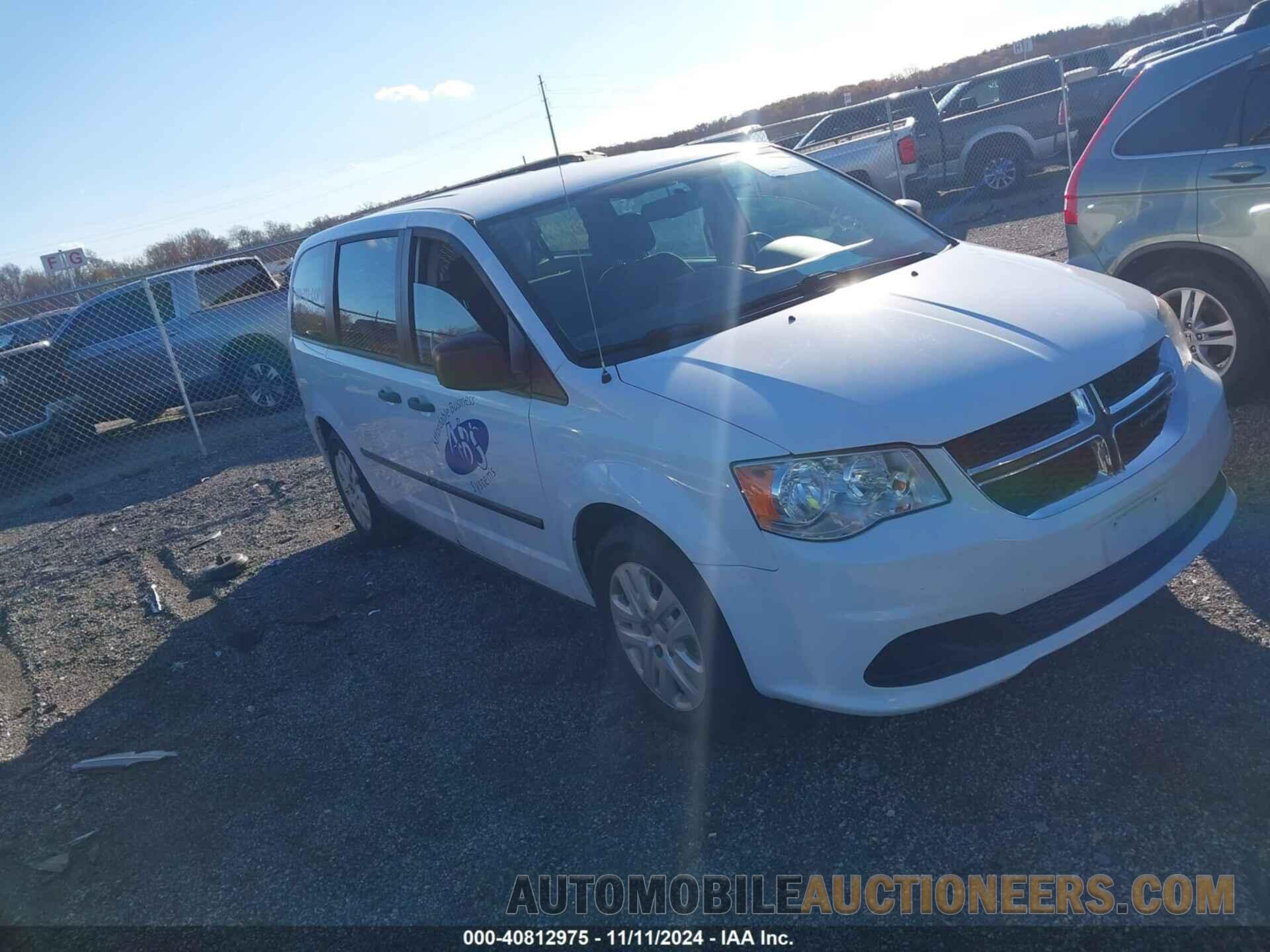 2C4RDGBG2GR211229 DODGE GRAND CARAVAN 2016