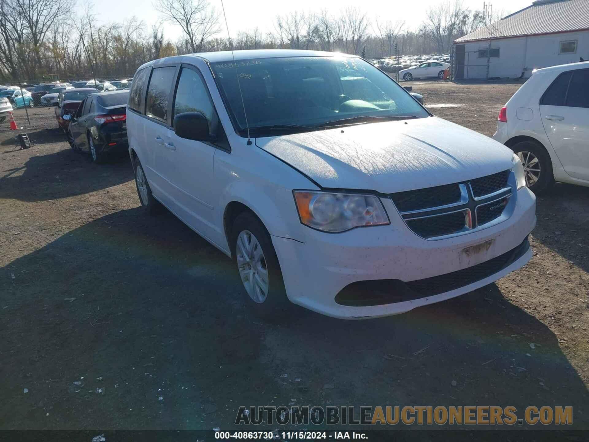 2C4RDGBG2HR866203 DODGE GRAND CARAVAN 2017