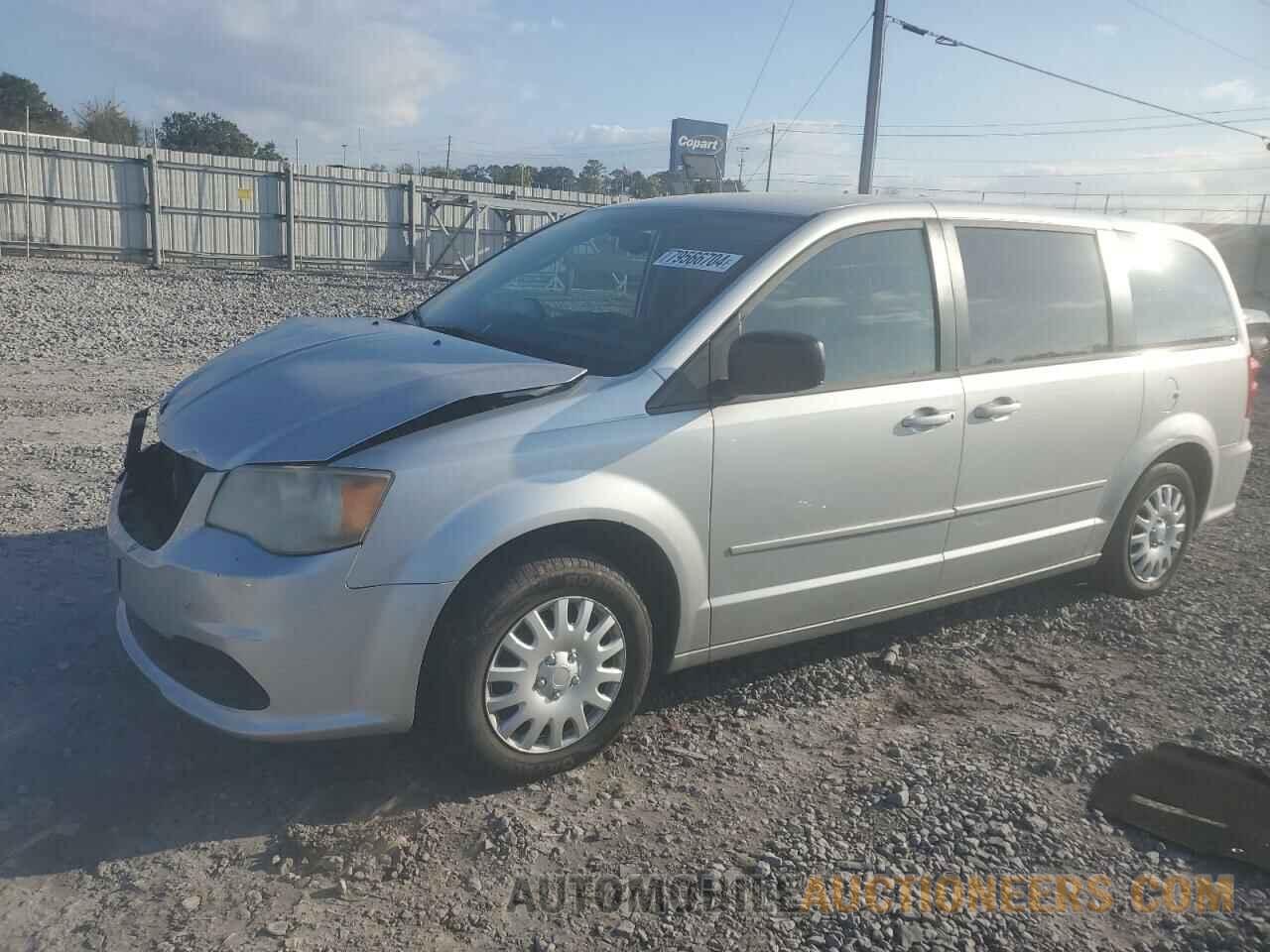 2C4RDGBG3CR167624 DODGE CARAVAN 2012