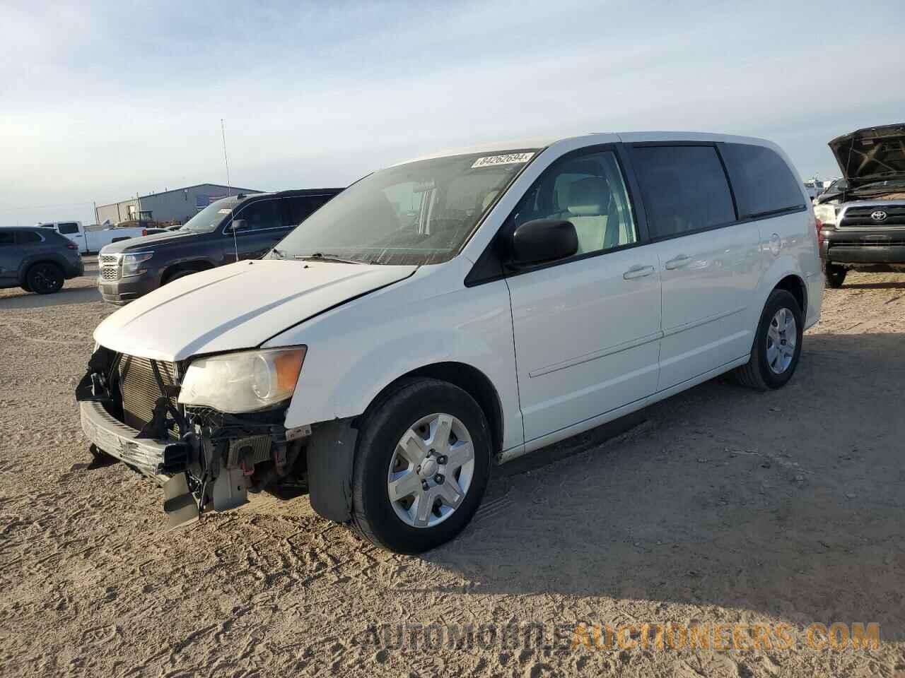 2C4RDGBG3CR419906 DODGE CARAVAN 2012