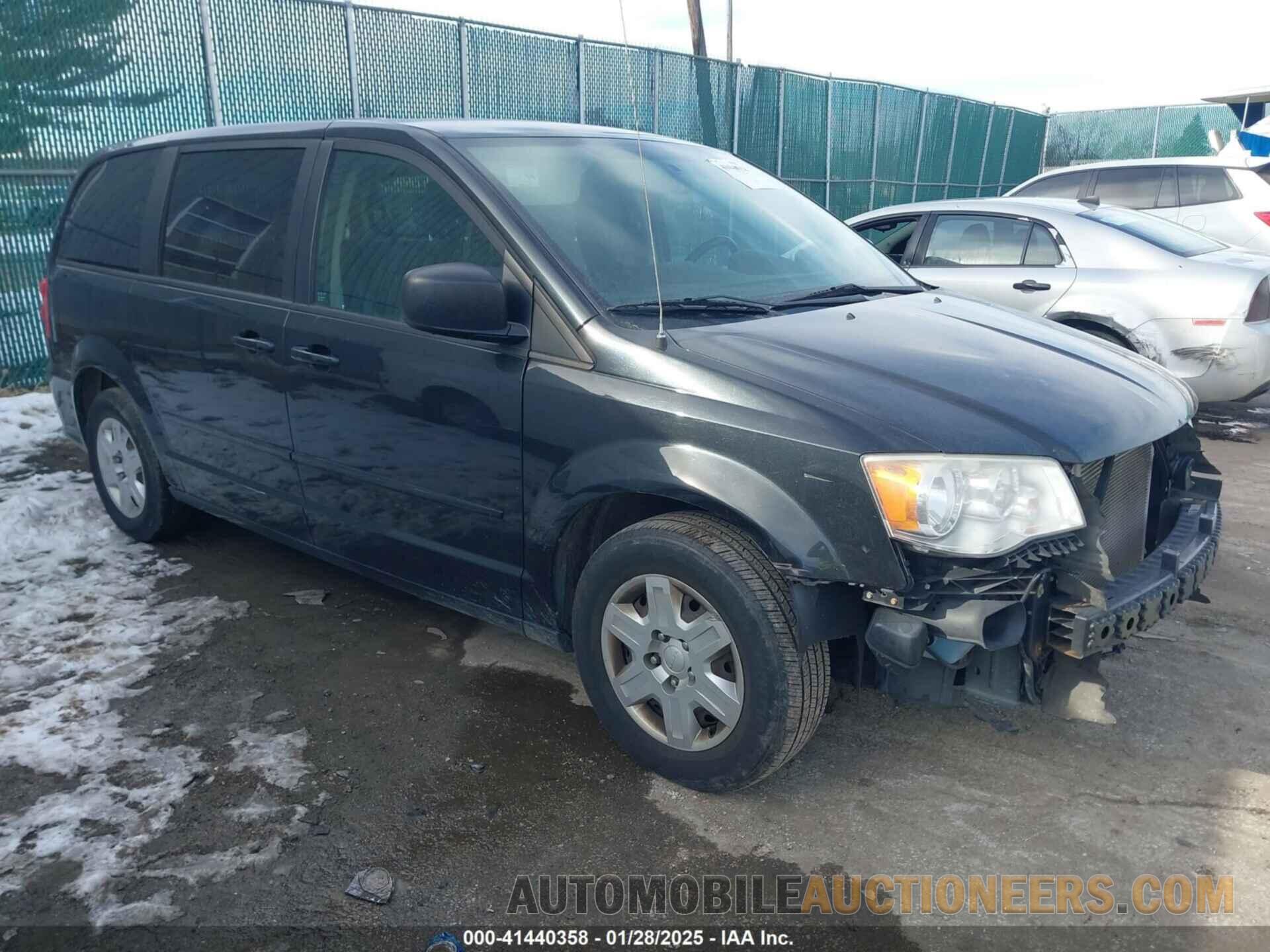 2C4RDGBG3DR505976 DODGE GRAND CARAVAN 2013