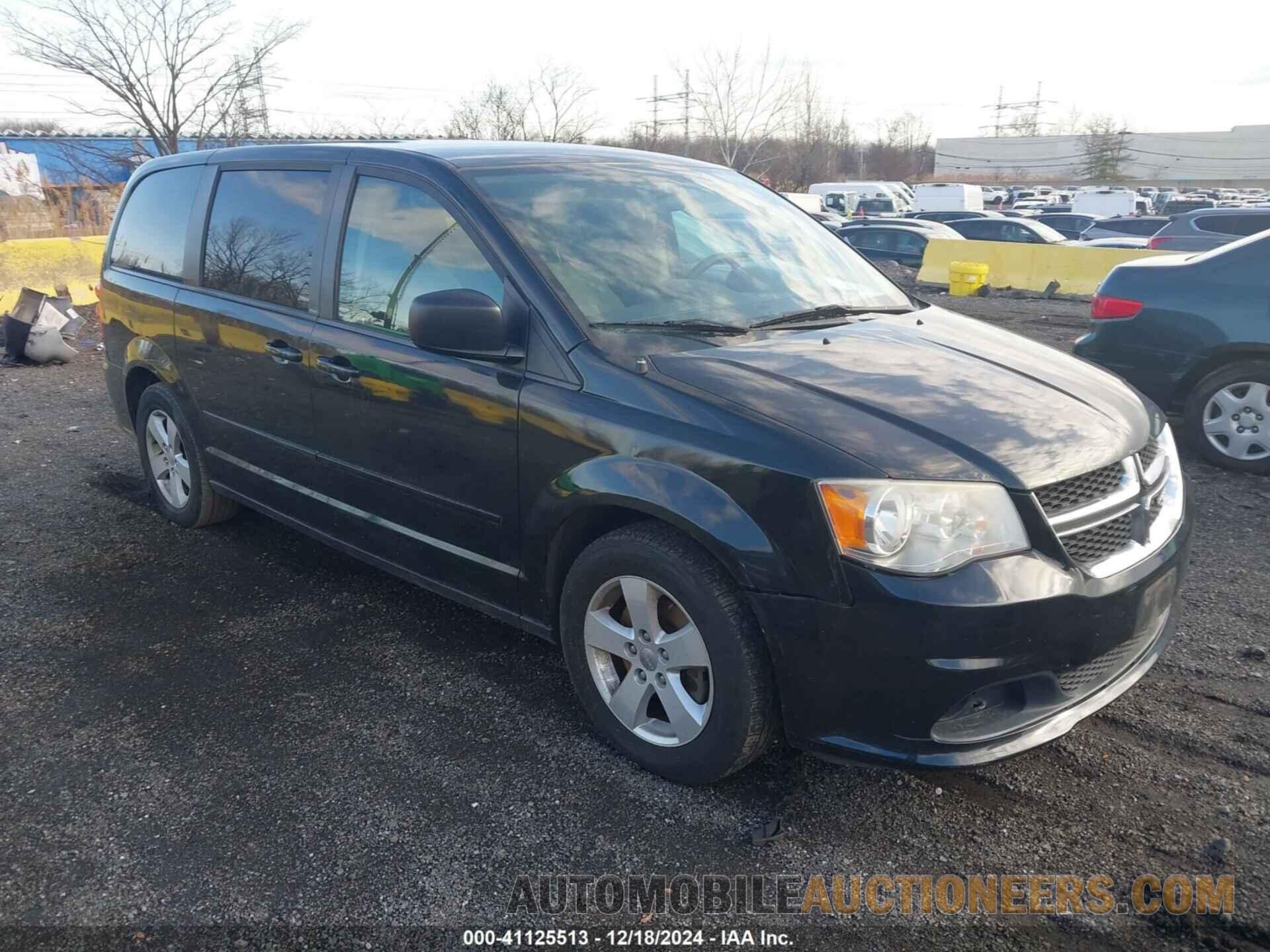 2C4RDGBG3DR580189 DODGE GRAND CARAVAN 2013