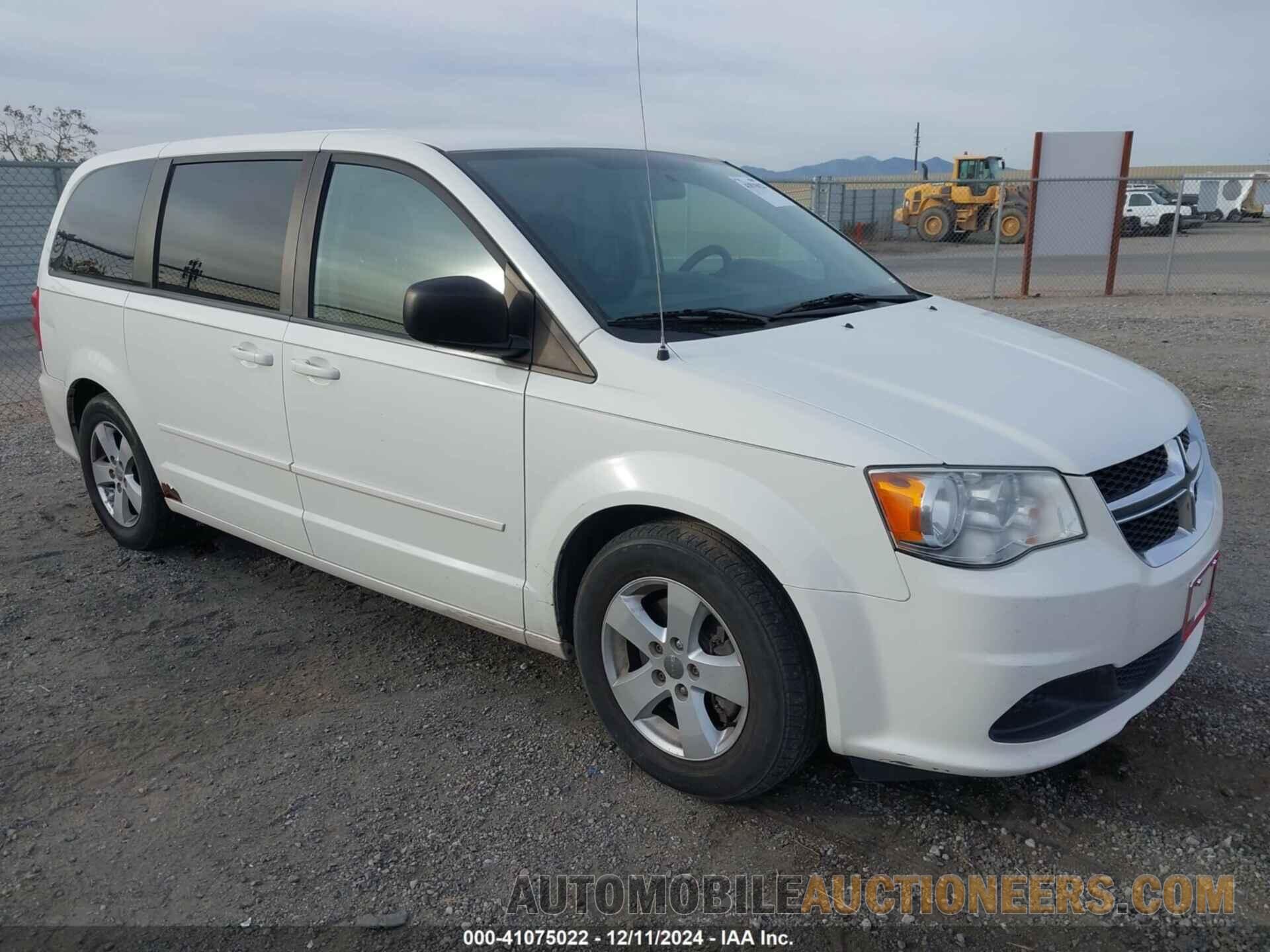 2C4RDGBG3DR598532 DODGE GRAND CARAVAN 2013