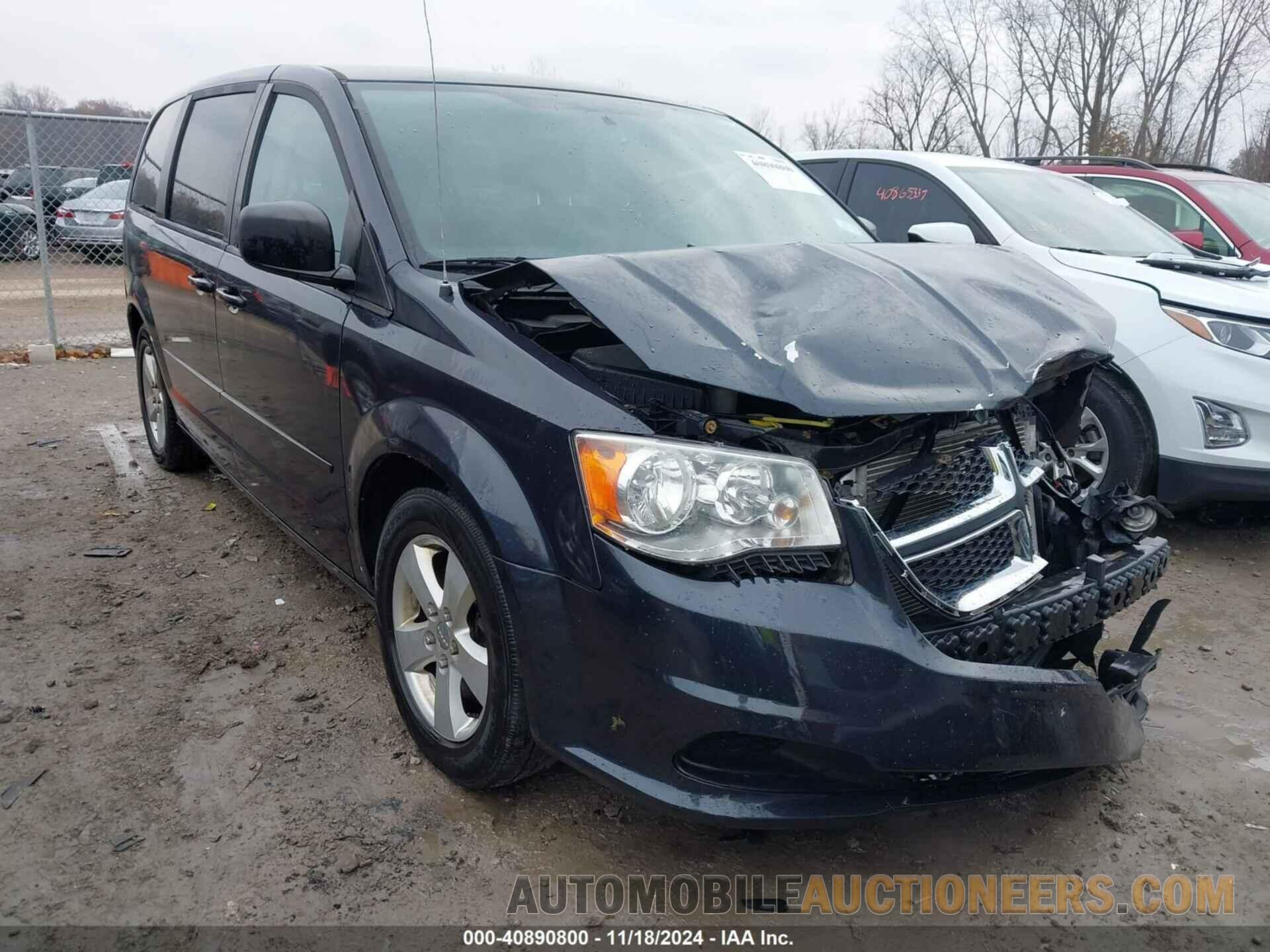 2C4RDGBG3DR617449 DODGE GRAND CARAVAN 2013