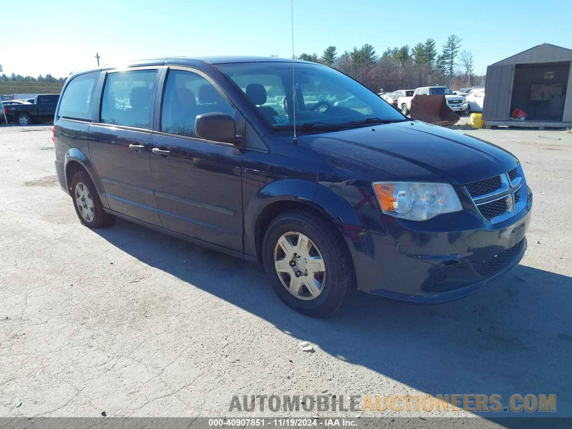 2C4RDGBG3DR643176 DODGE GRAND CARAVAN 2013