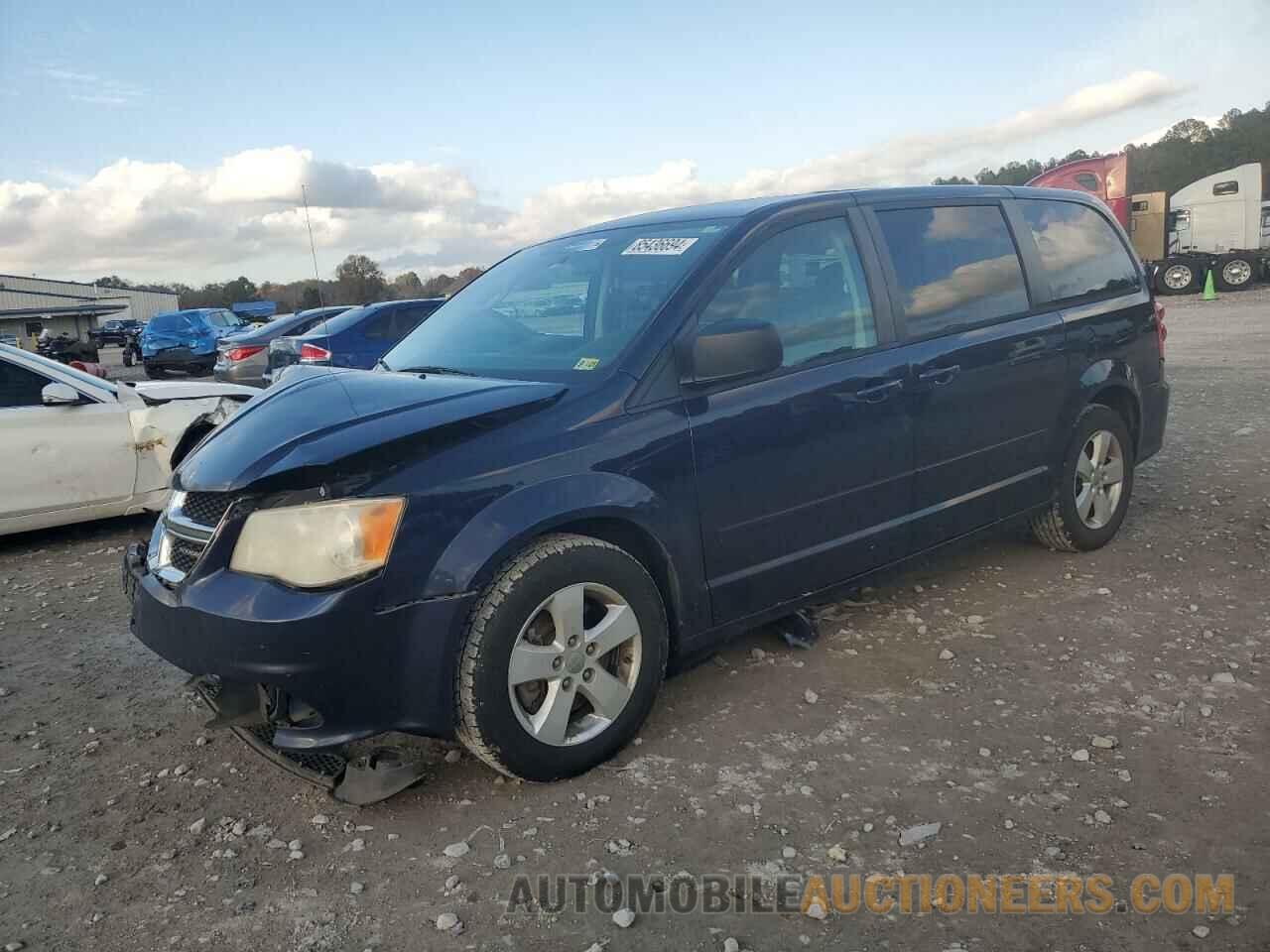 2C4RDGBG3DR762930 DODGE CARAVAN 2013