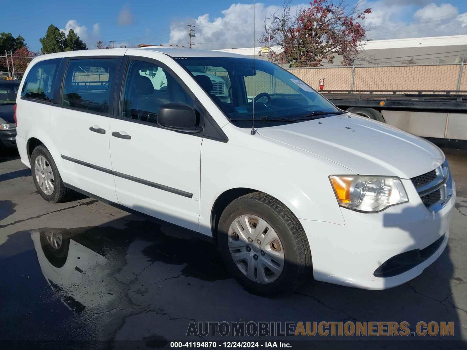 2C4RDGBG3ER249341 DODGE GRAND CARAVAN 2014