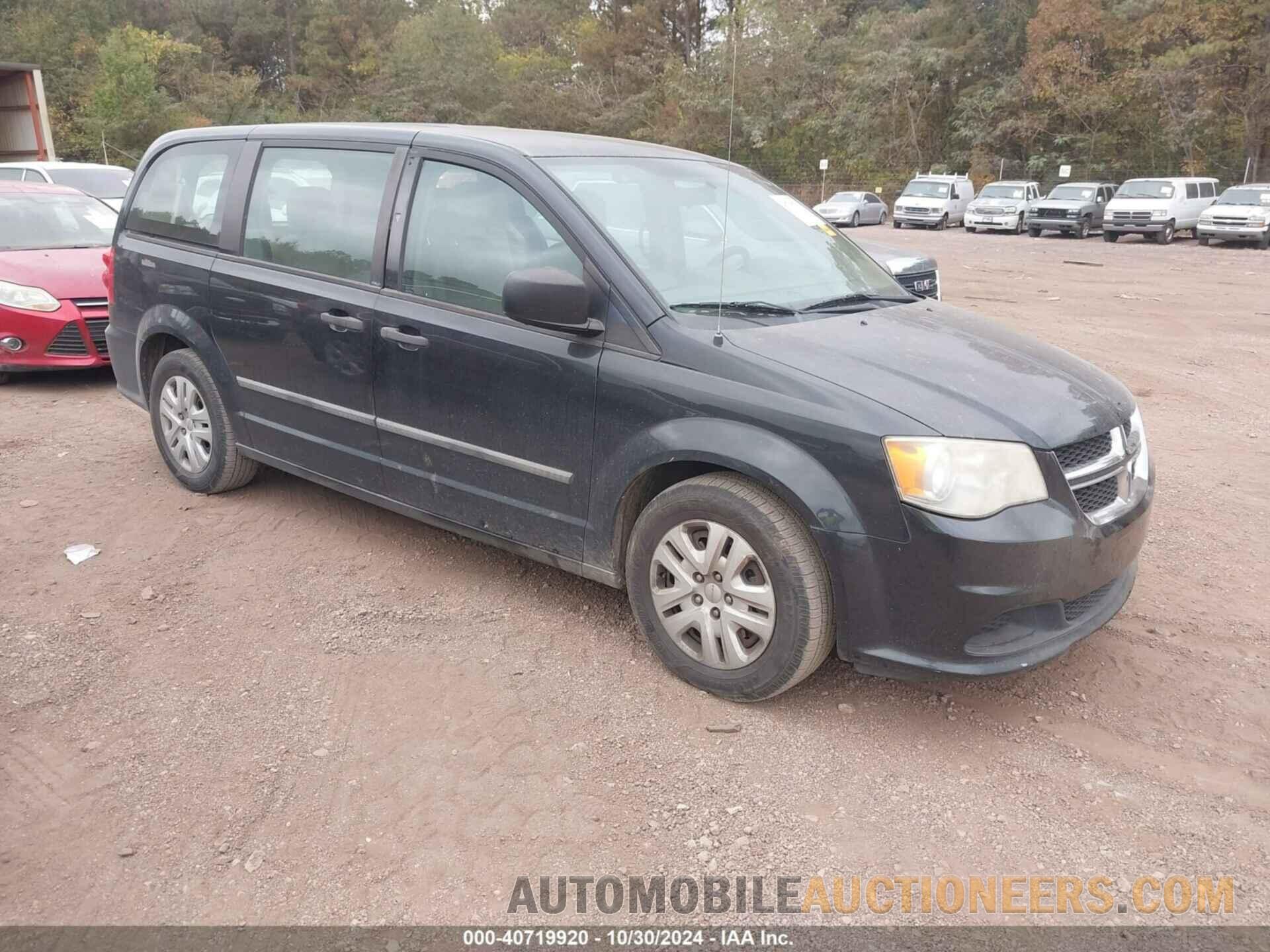 2C4RDGBG3ER279360 DODGE GRAND CARAVAN 2014