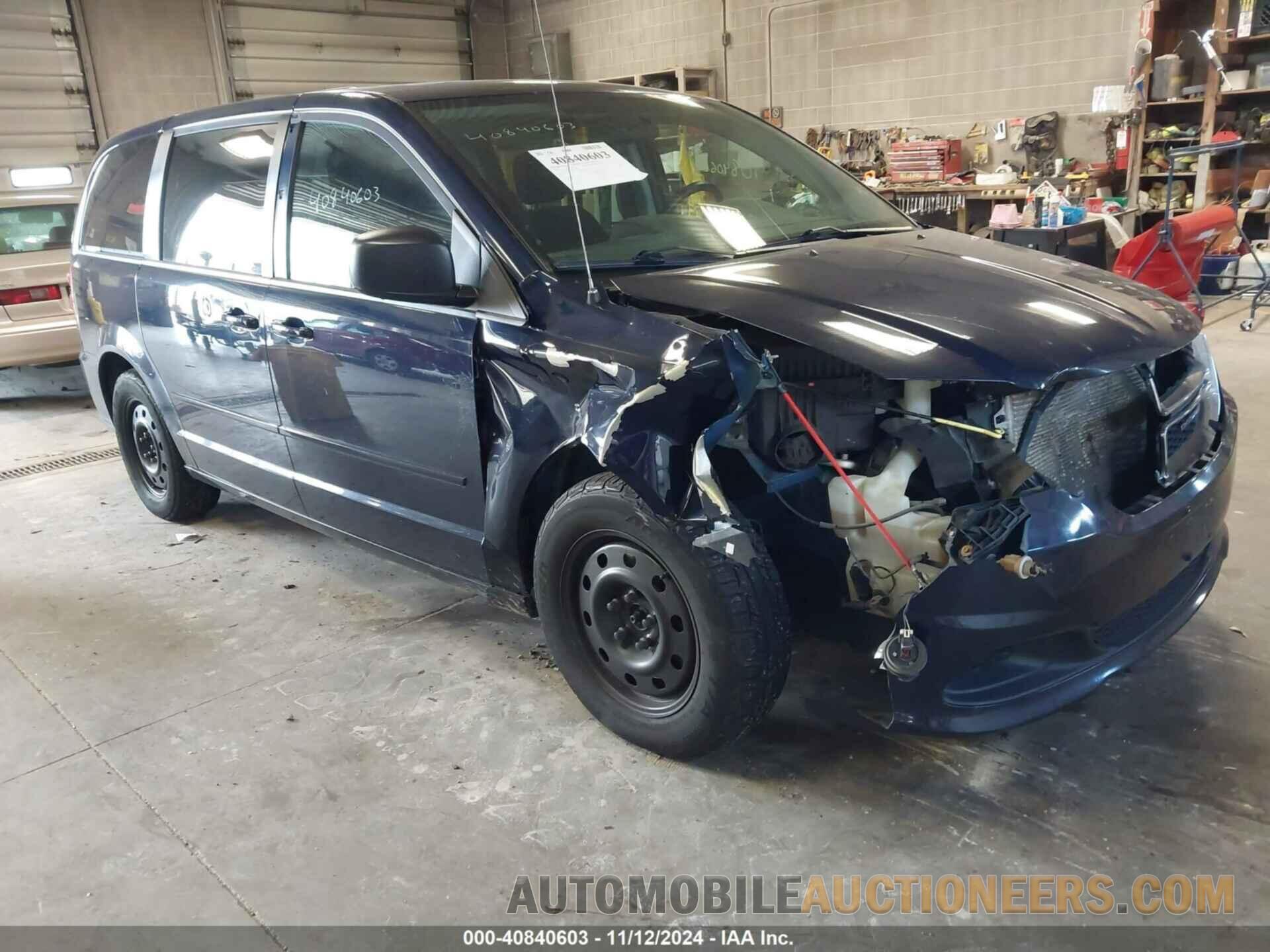 2C4RDGBG3ER353893 DODGE GRAND CARAVAN 2014