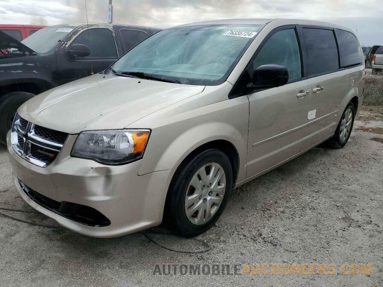 2C4RDGBG3GR171808 DODGE CARAVAN 2016