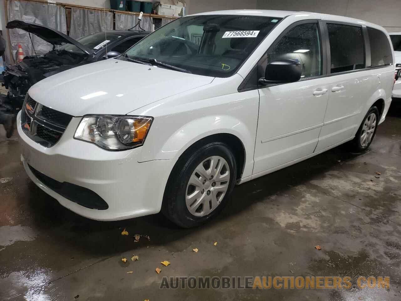 2C4RDGBG3GR364301 DODGE CARAVAN 2016