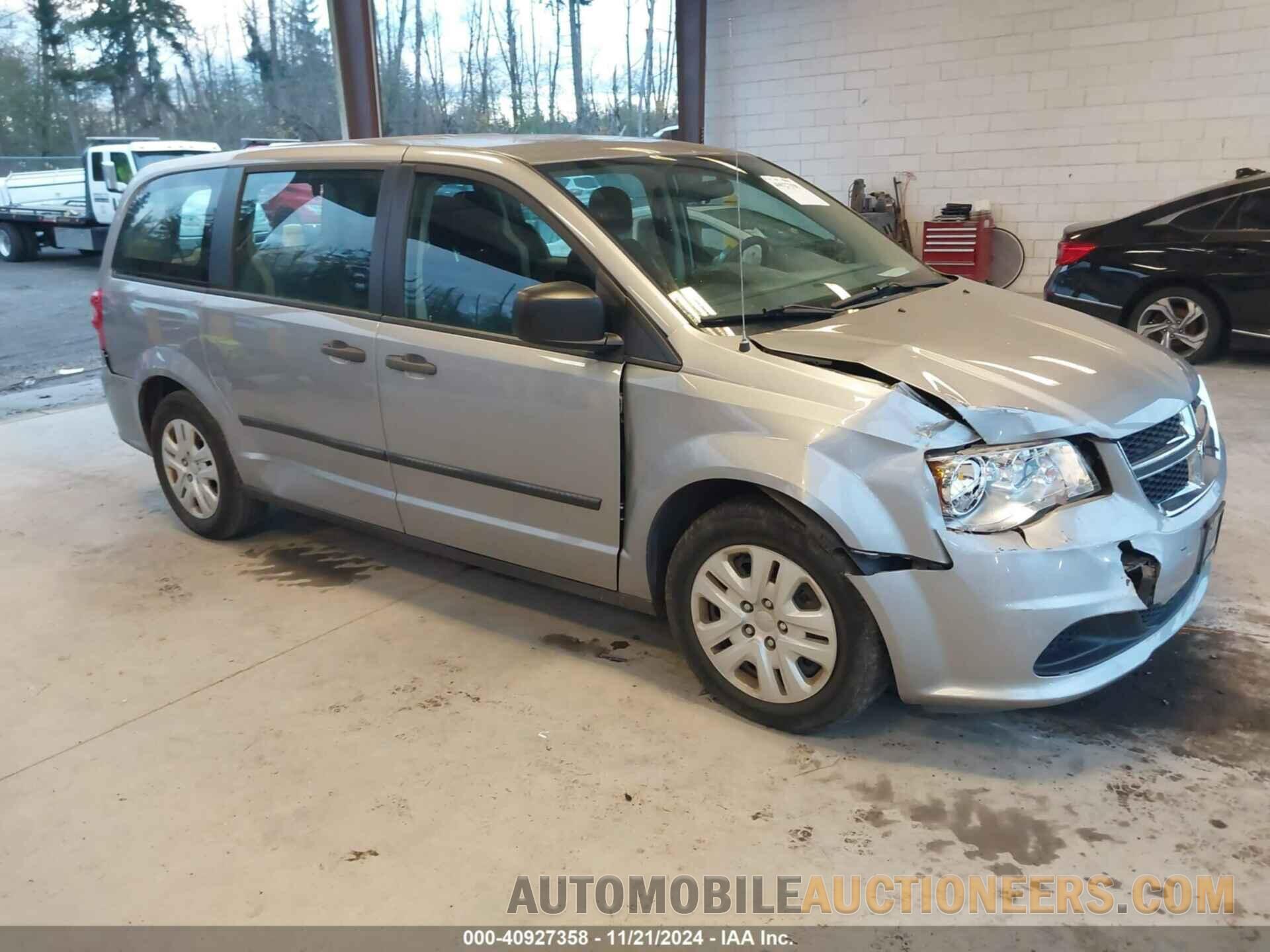 2C4RDGBG3GR392678 DODGE GRAND CARAVAN 2016