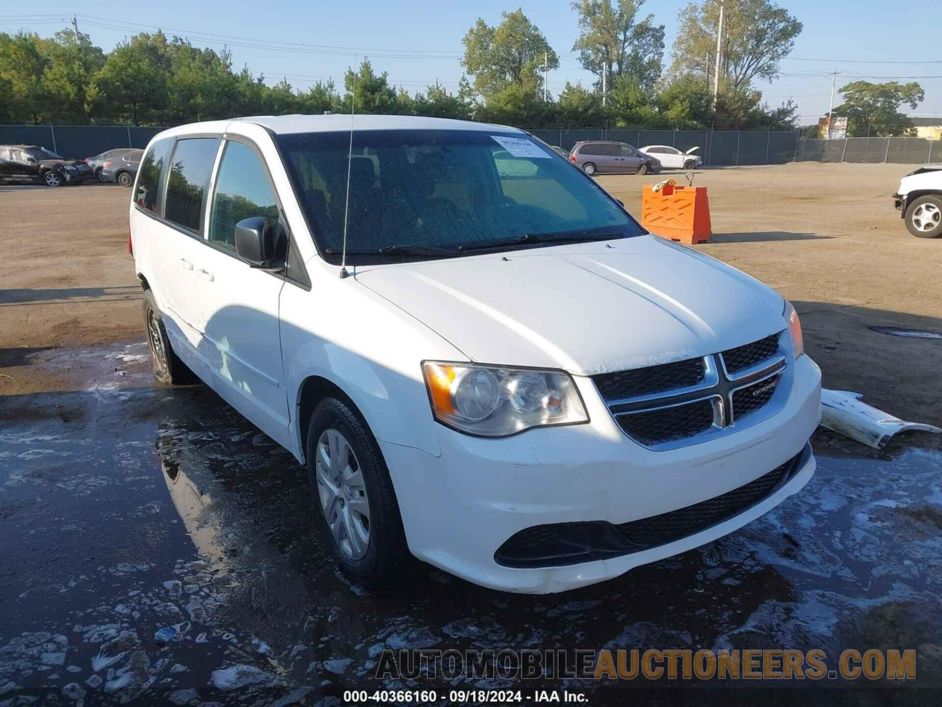 2C4RDGBG3HR649503 DODGE GRAND CARAVAN 2017