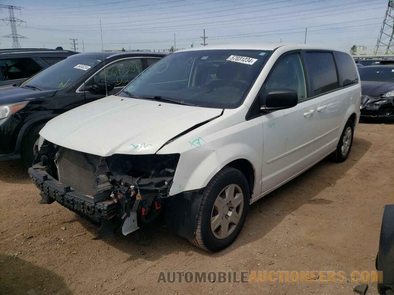 2C4RDGBG4DR506666 DODGE CARAVAN 2013