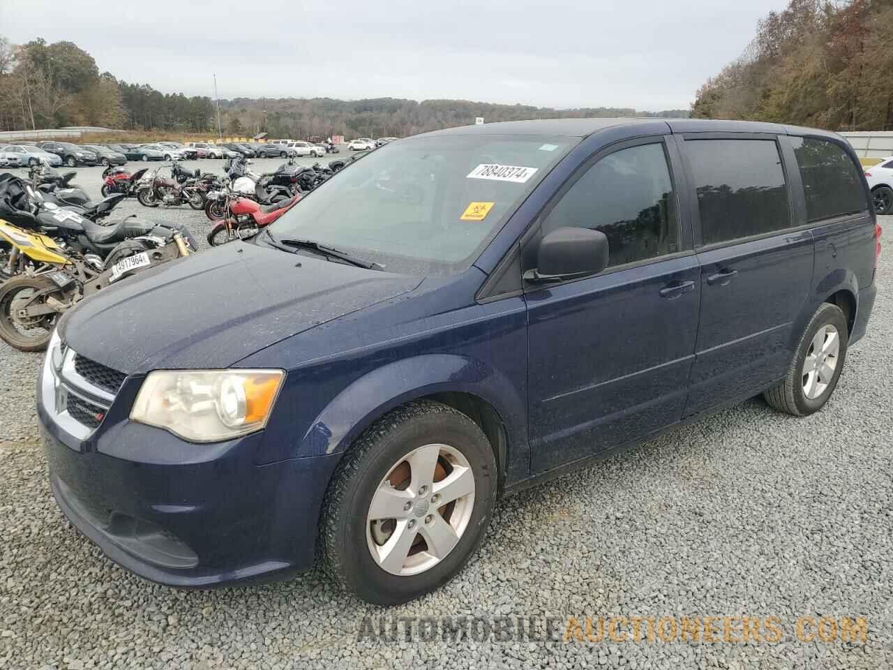 2C4RDGBG4DR535844 DODGE CARAVAN 2013