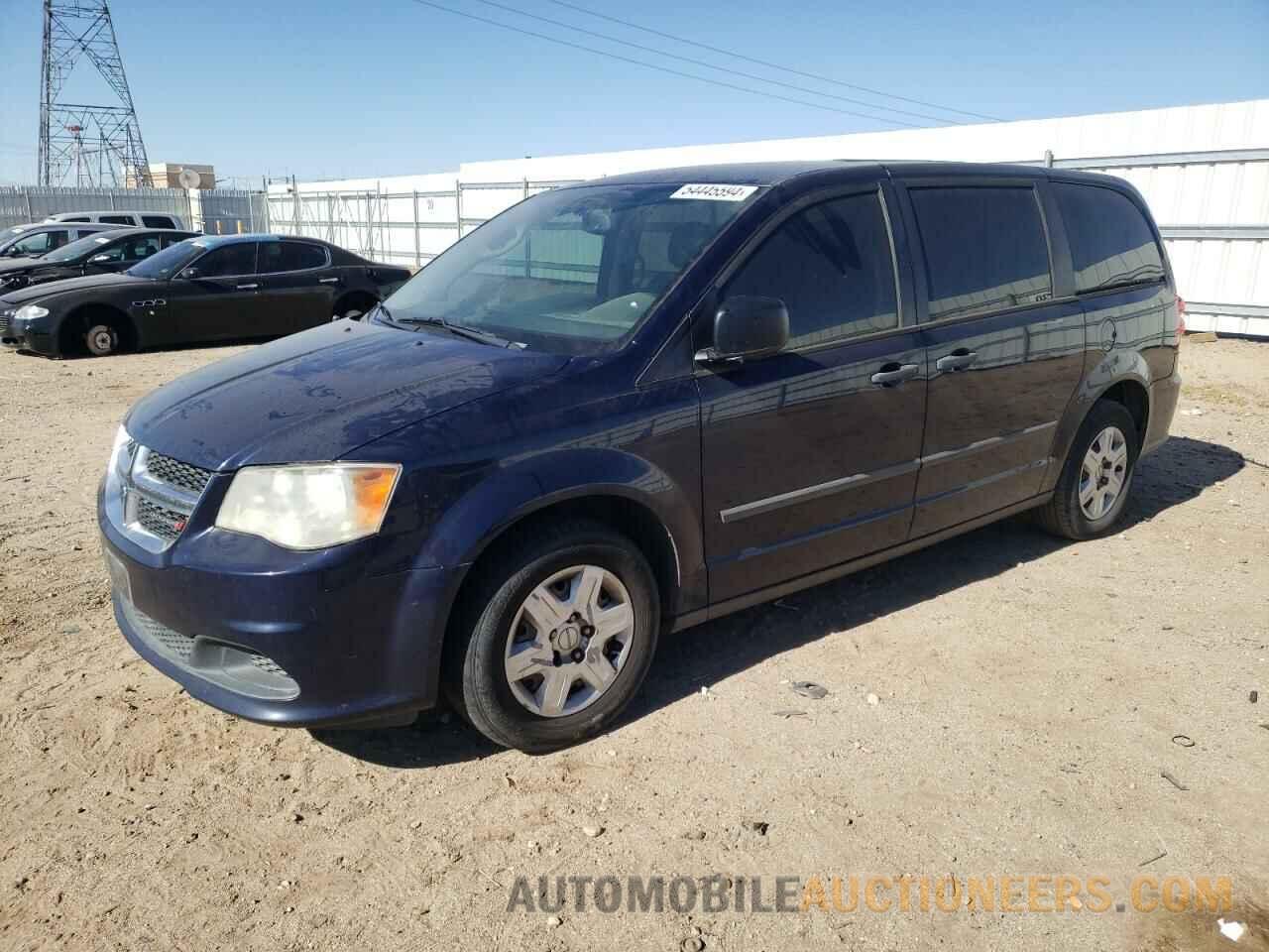 2C4RDGBG4DR587202 DODGE CARAVAN 2013