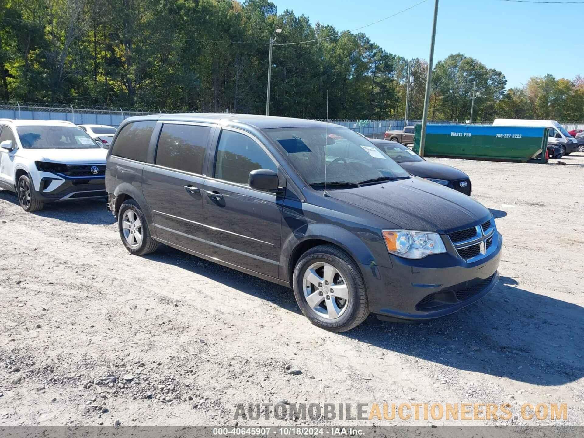 2C4RDGBG4DR644398 DODGE GRAND CARAVAN 2013