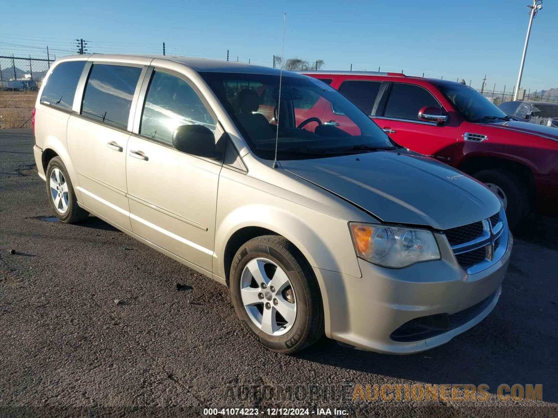 2C4RDGBG4DR807177 DODGE GRAND CARAVAN 2013