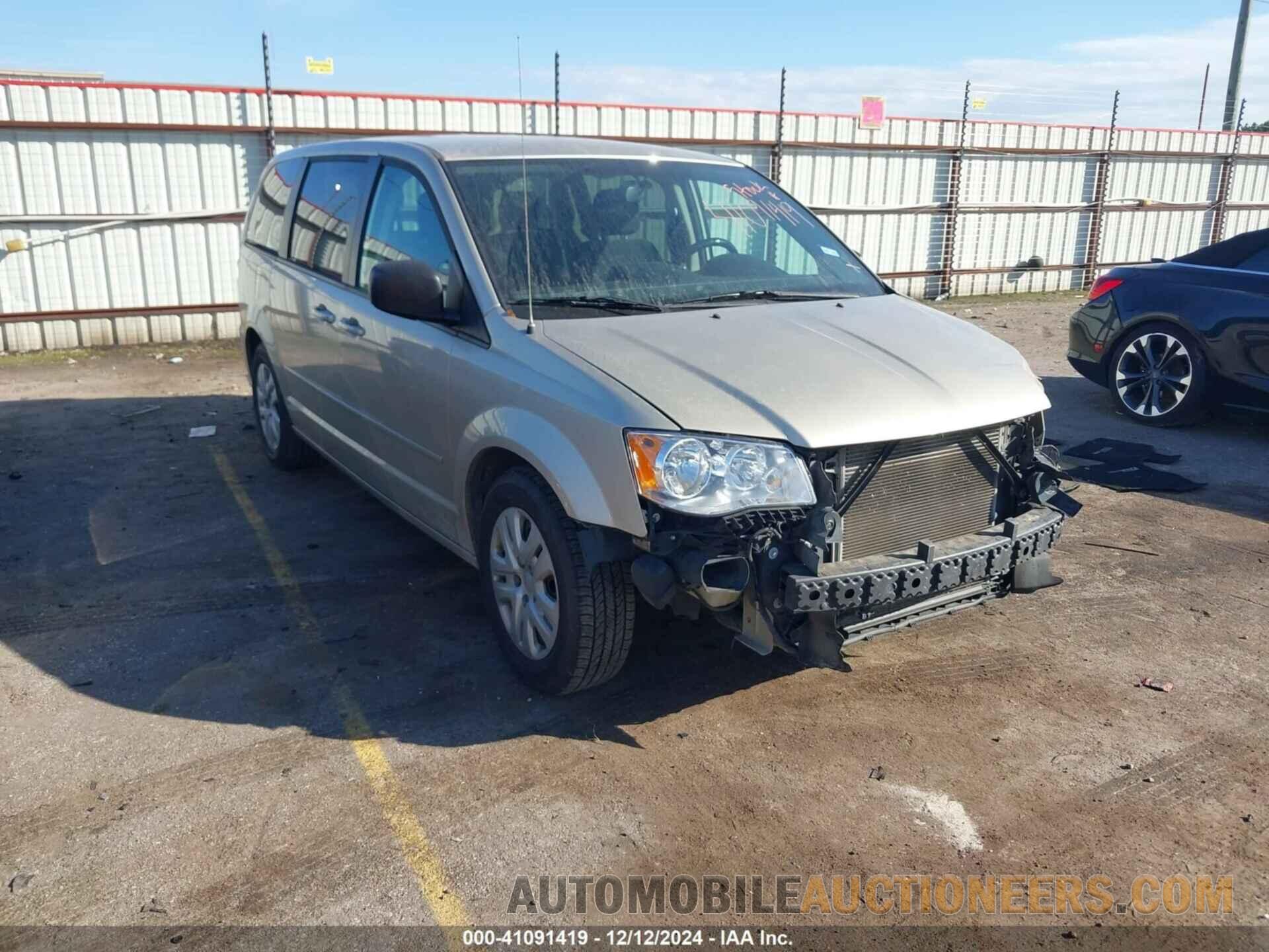 2C4RDGBG4ER278833 DODGE GRAND CARAVAN 2014