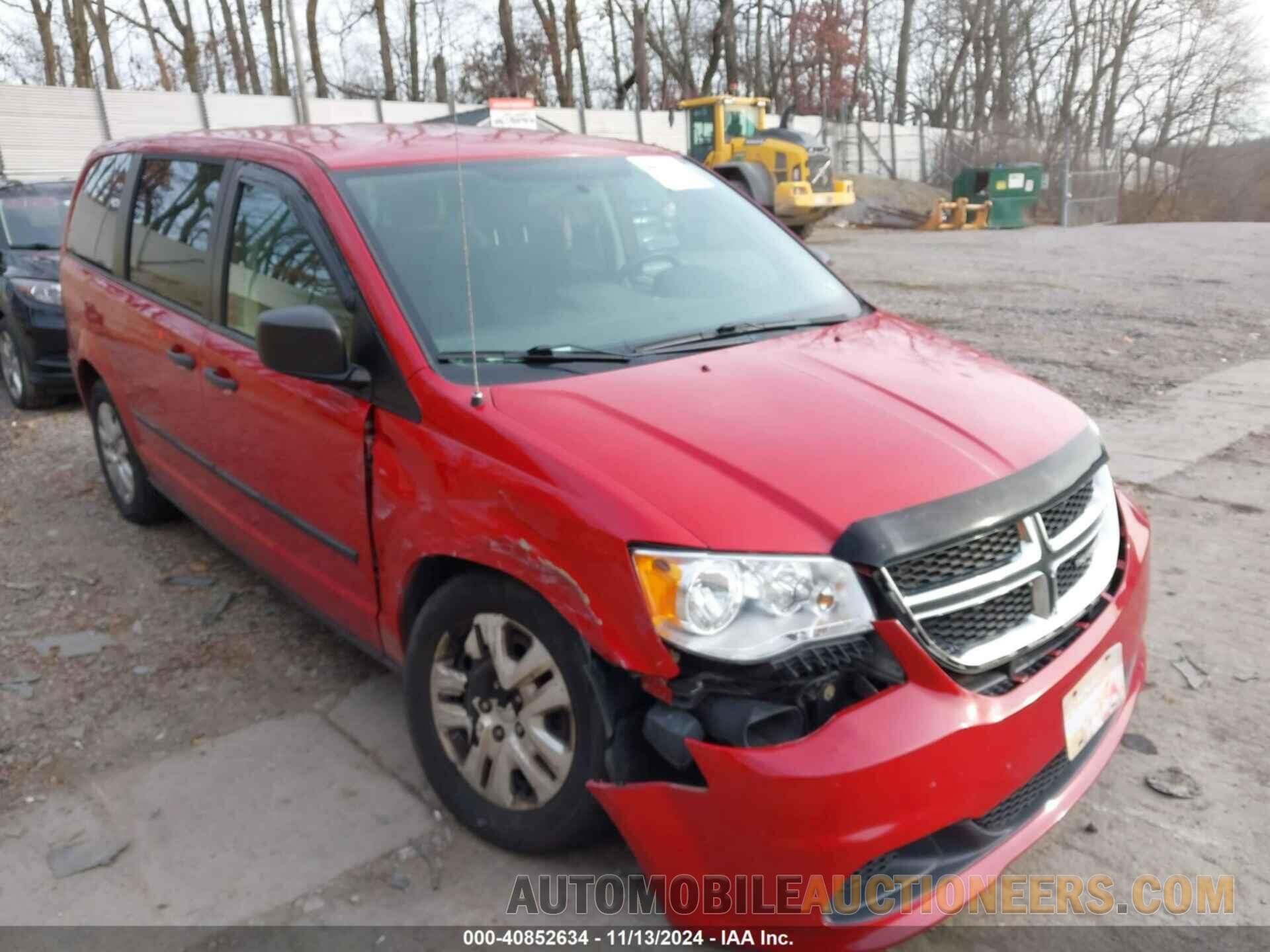 2C4RDGBG4FR542697 DODGE GRAND CARAVAN 2015