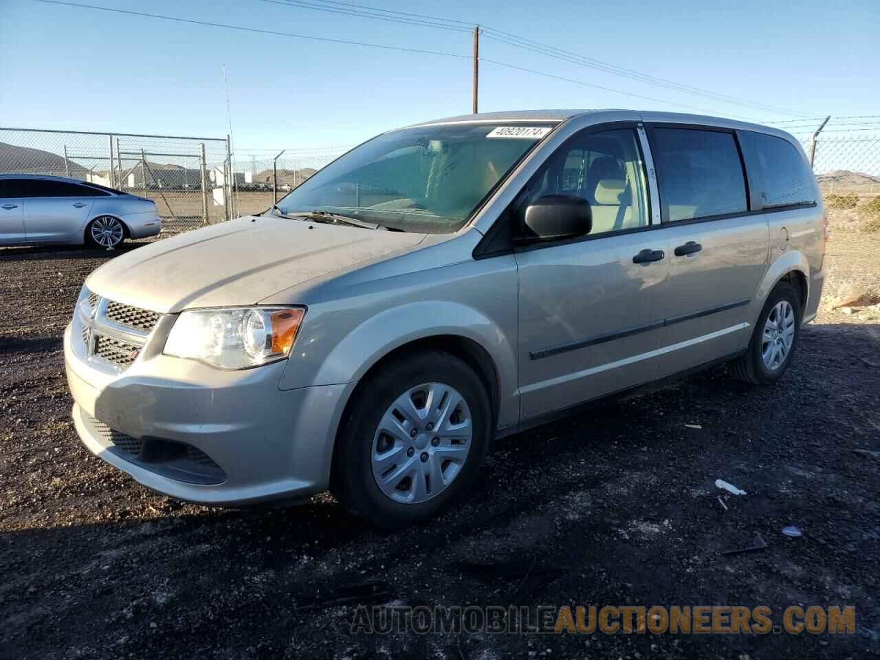 2C4RDGBG4GR152989 DODGE CARAVAN 2016